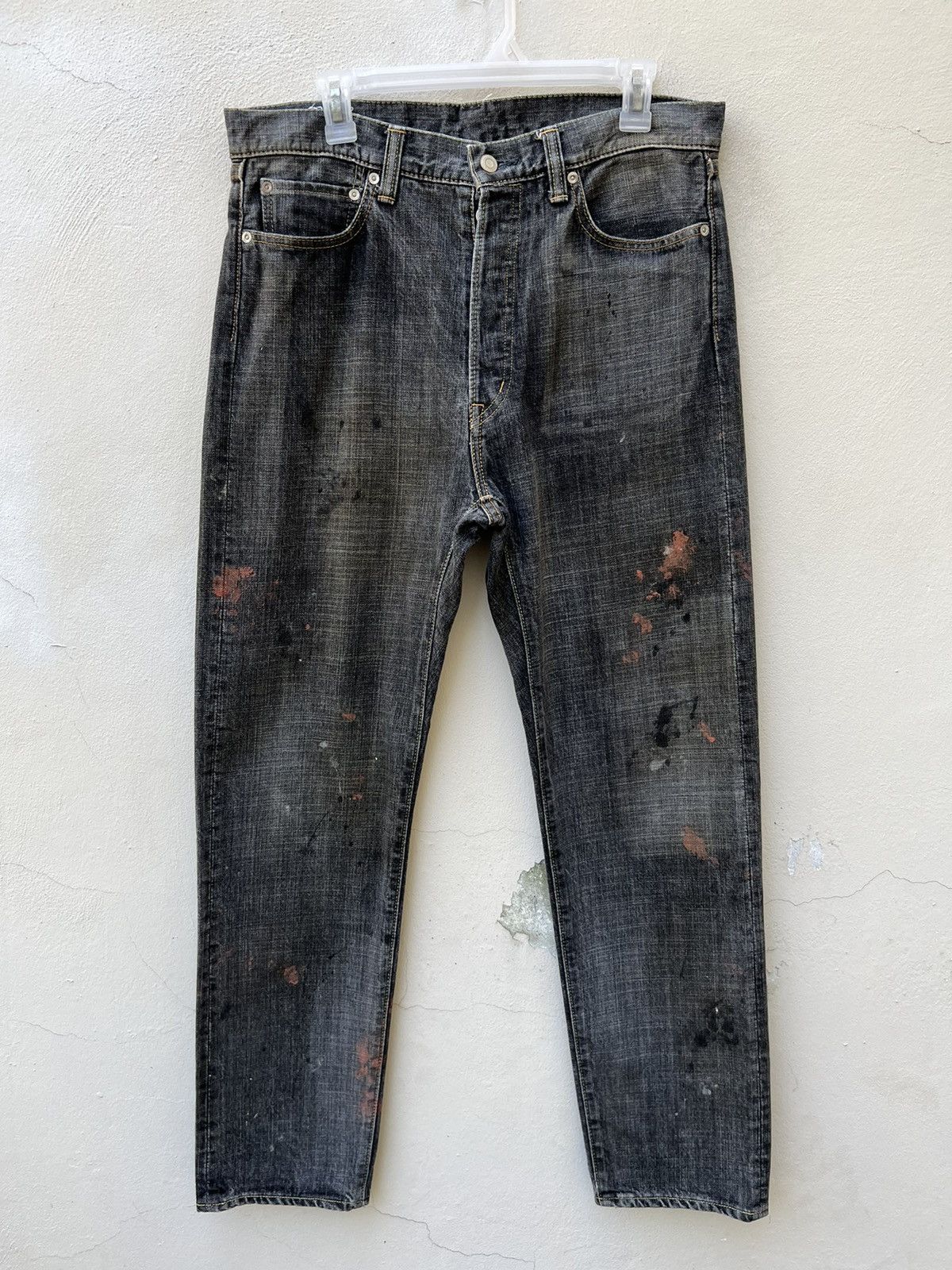 Swagger Vintage SWAGGER Japan Painter Denim Loose Jeans Size US 30 / EU 46 - 3 Thumbnail