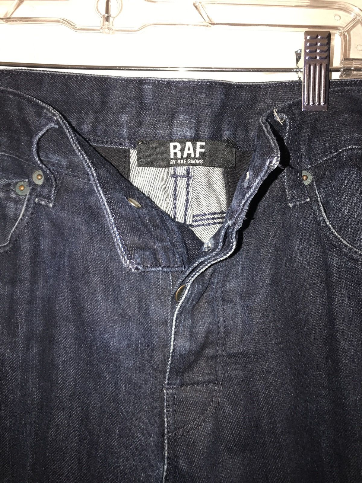 Pre-Owned - Raf Simons - Spring-Summer 2022 - Wide Leg  Jeans ( SOLD AS IS CONDITION )