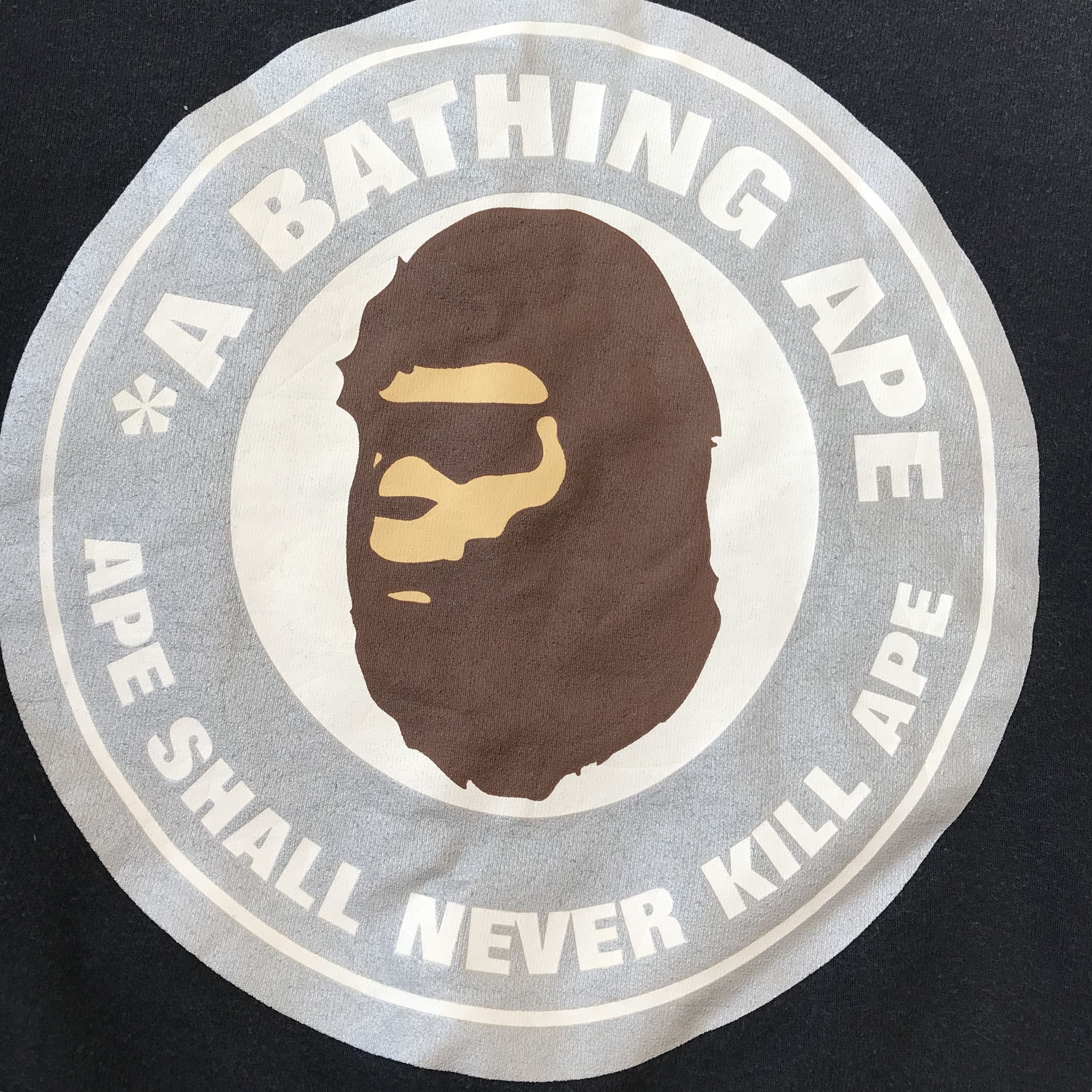 Bape bape / vintage / rare / sweatshirt Size US L / EU 52-54 / 3 - 2 Thumbnail