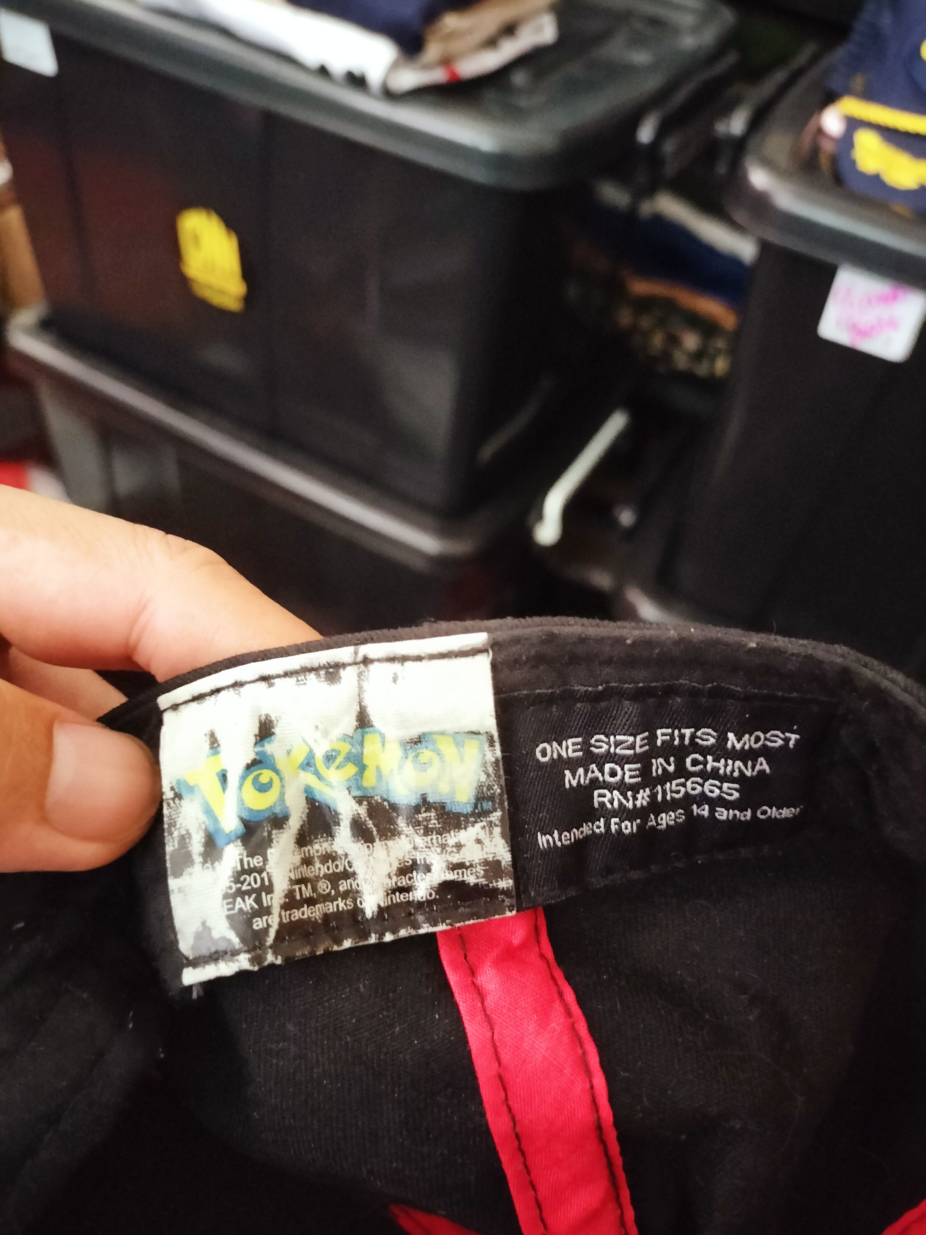 Other Vintage Pokemon Cap Logo Overprint movie fashion cartoon Size ONE SIZE - 6 Thumbnail
