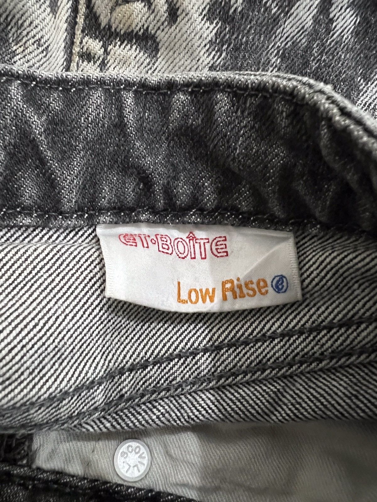 Japanese Brand 🔥MADE IN JAPAN ET BOITE DISTRESSED JEANS GRUNGE STYLE Size US 26 / EU 42 - 8 Thumbnail
