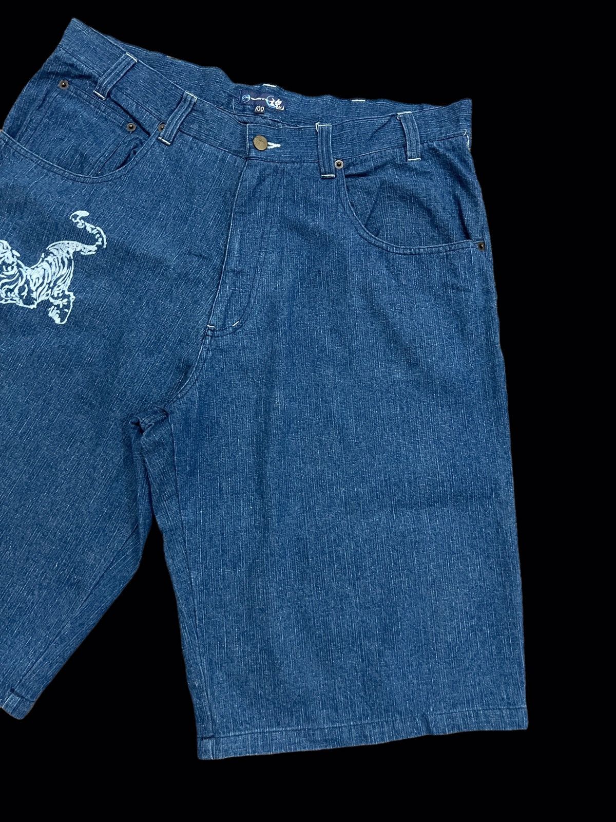 Japanese Brand 🔥👉JAPANESE STYLE KARAKURI TIGER PRINT SHORR Size US 36 / EU 52 - 5 Thumbnail