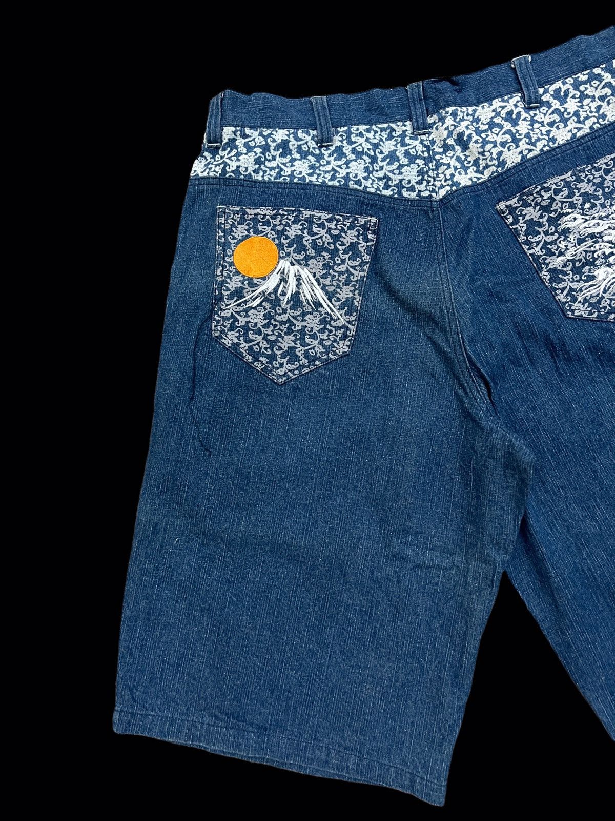 Japanese Brand 🔥👉JAPANESE STYLE KARAKURI TIGER PRINT SHORR Size US 36 / EU 52 - 6 Thumbnail