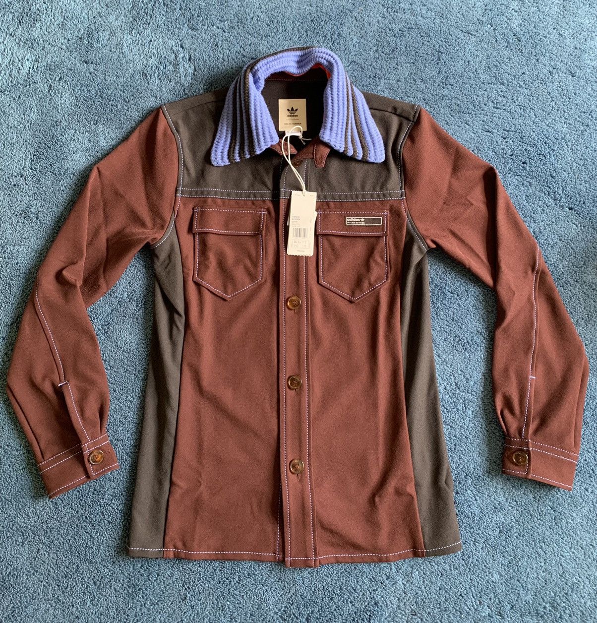 Adidas × Wales Bonner adidas Wales Bonner Rock Blouson Shirt 