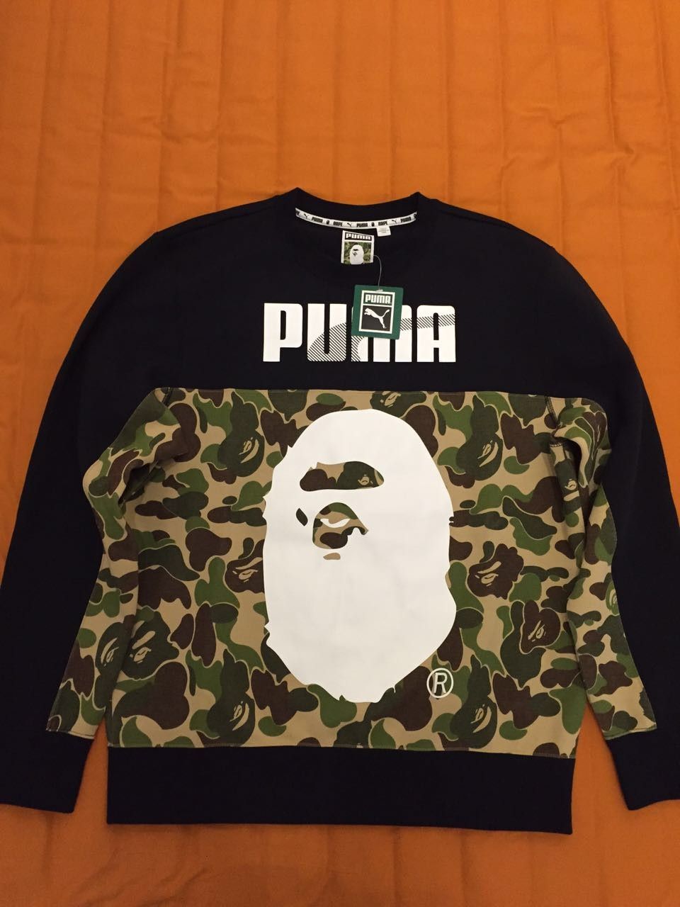 Bape Puma Bape X Puma Sweater Grailed