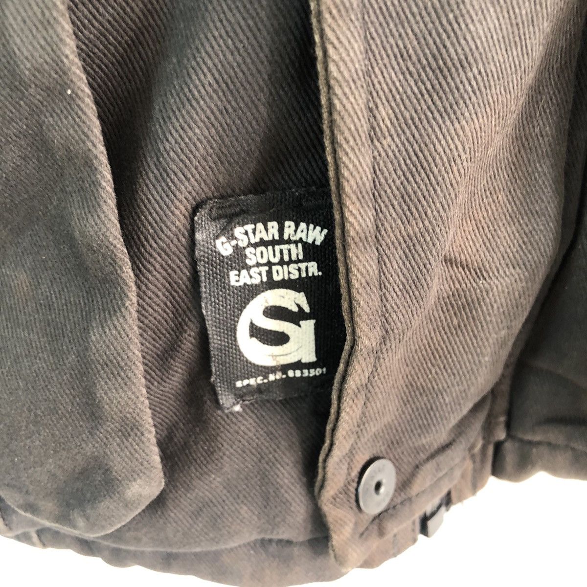 G-Star × Japanese Brand × Vintage G-STAR RAW SOUTH HEAVY COAT JACKET Size US L / EU 52-54 / 3 - 8 Thumbnail