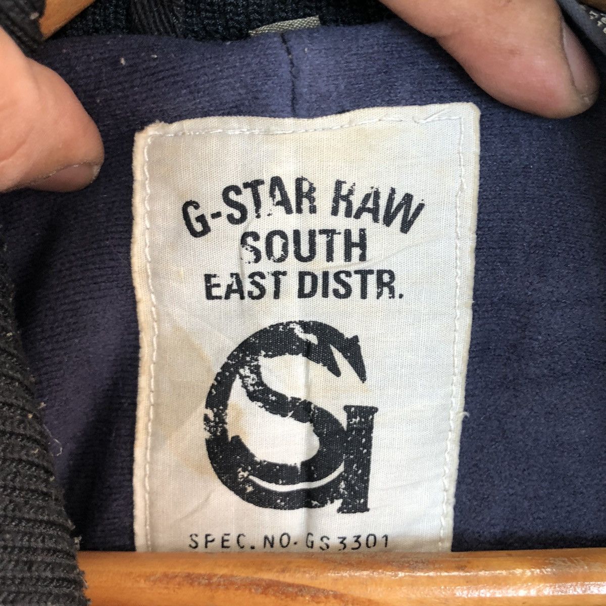 G-Star × Japanese Brand × Vintage G-STAR RAW SOUTH HEAVY COAT JACKET Size US L / EU 52-54 / 3 - 9 Thumbnail