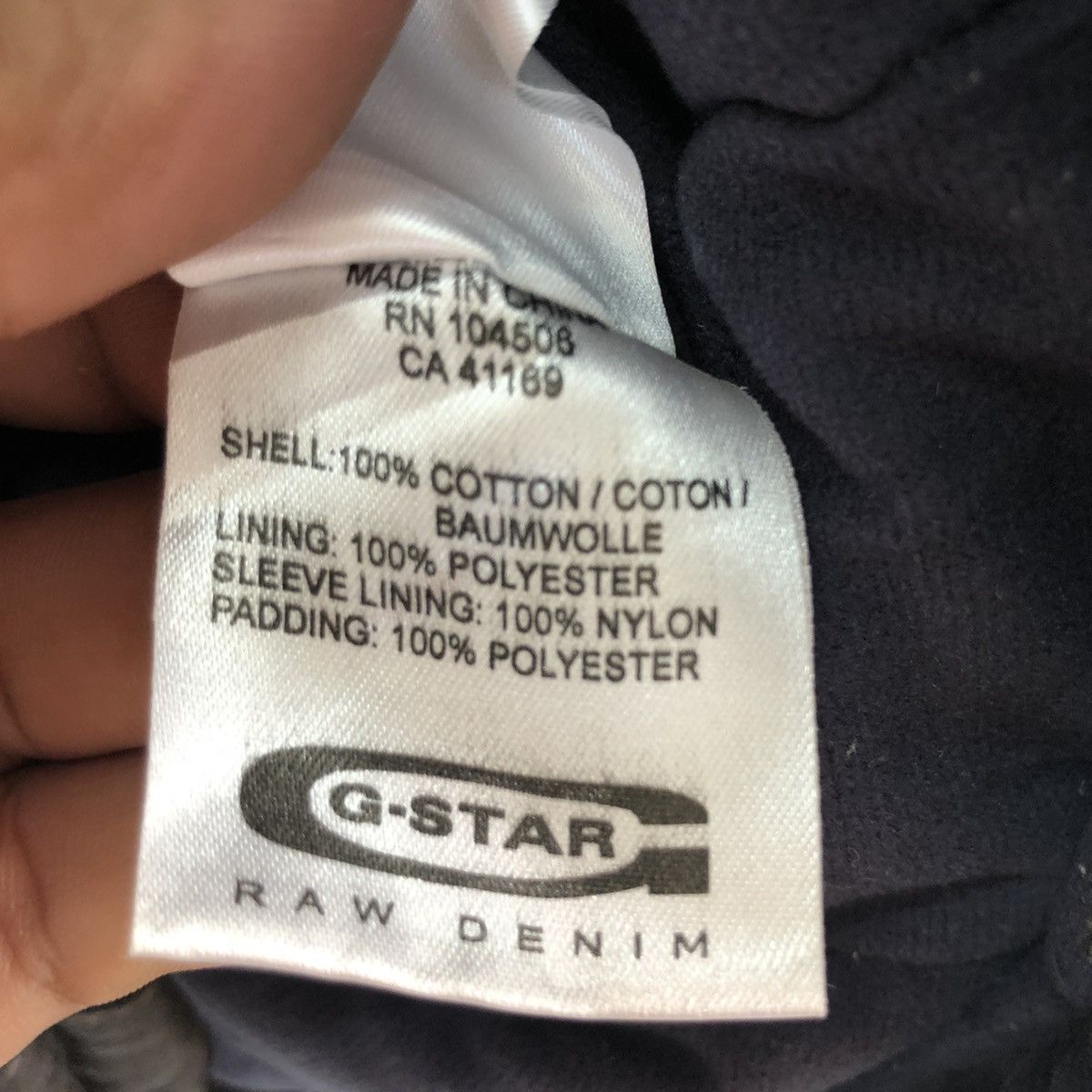 G-Star × Japanese Brand × Vintage G-STAR RAW SOUTH HEAVY COAT JACKET Size US L / EU 52-54 / 3 - 11 Thumbnail