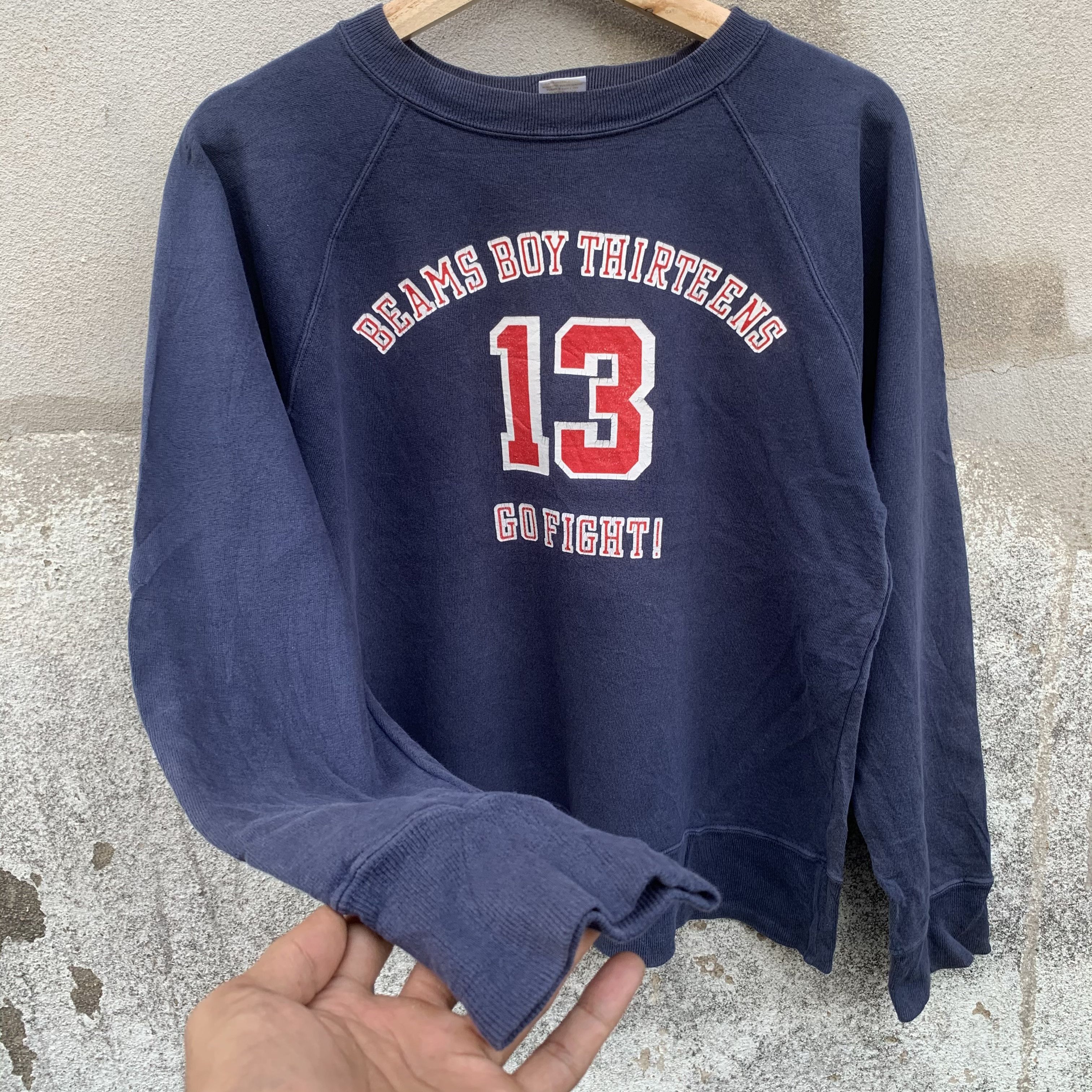 Beams Plus Vintage Beams Crewneck Pullover Sweater Sweatshirts Size US M / EU 48-50 / 2 - 3 Thumbnail