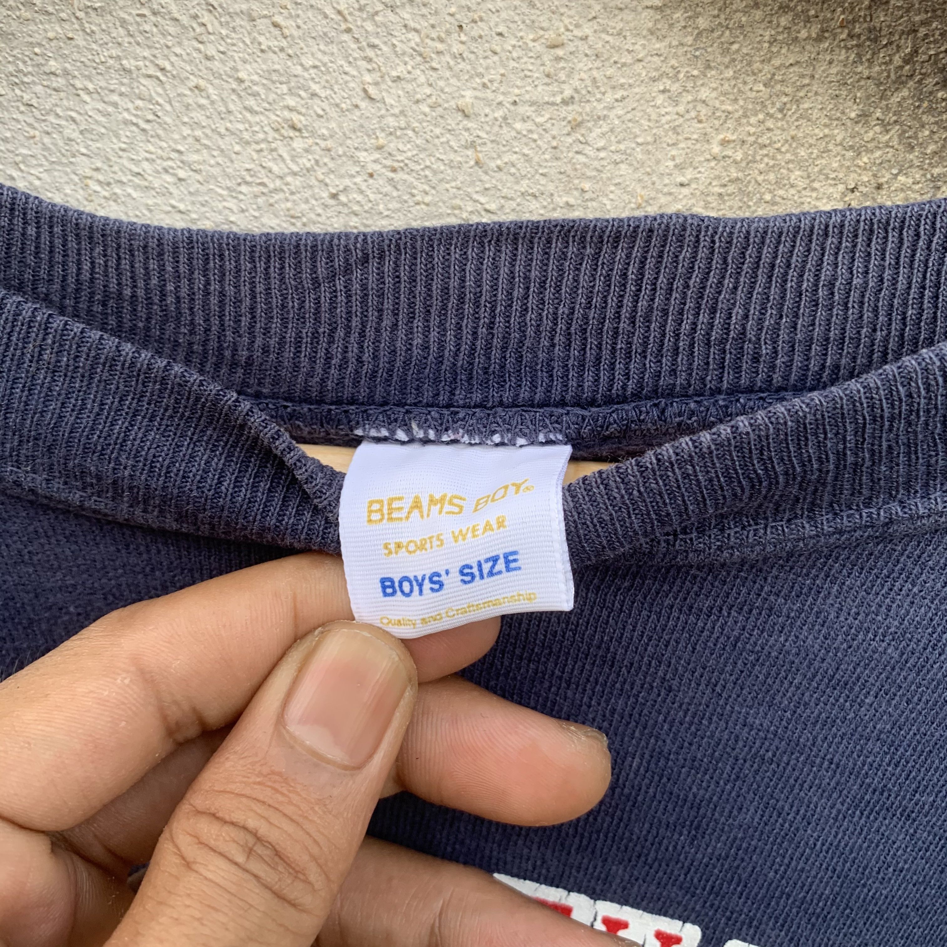 Beams Plus Vintage Beams Crewneck Pullover Sweater Sweatshirts Size US M / EU 48-50 / 2 - 4 Thumbnail