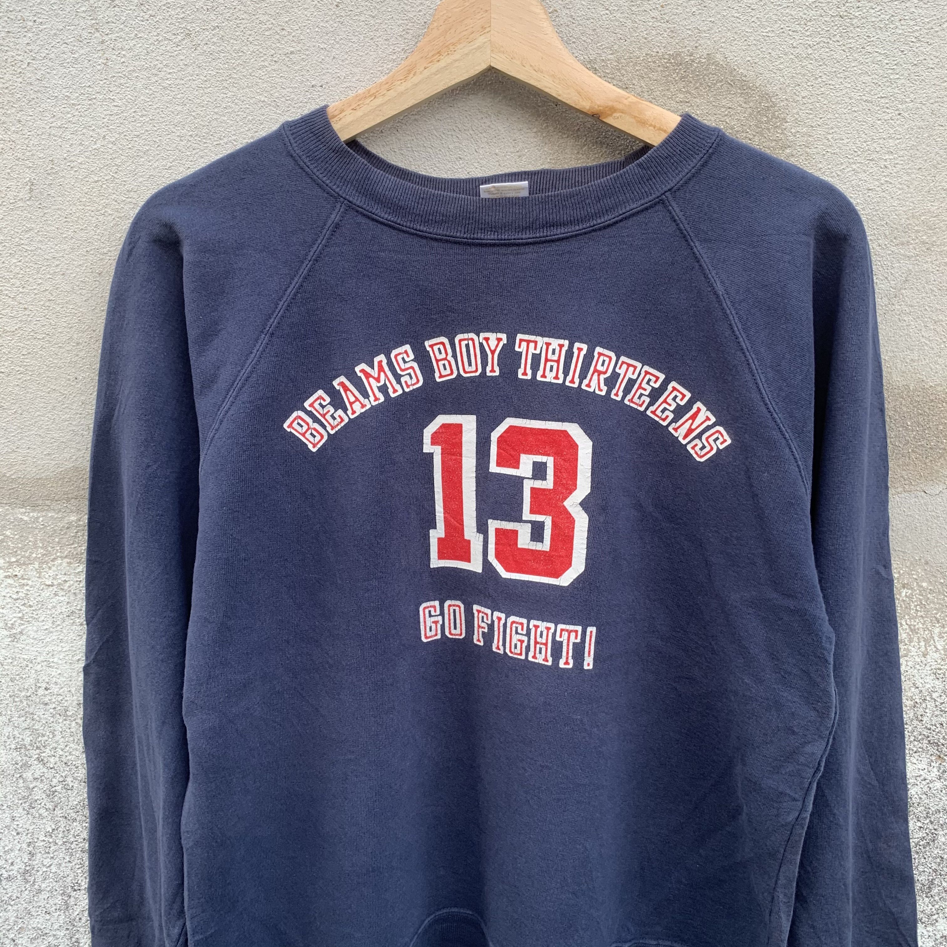 Beams Plus Vintage Beams Crewneck Pullover Sweater Sweatshirts Size US M / EU 48-50 / 2 - 2 Thumbnail