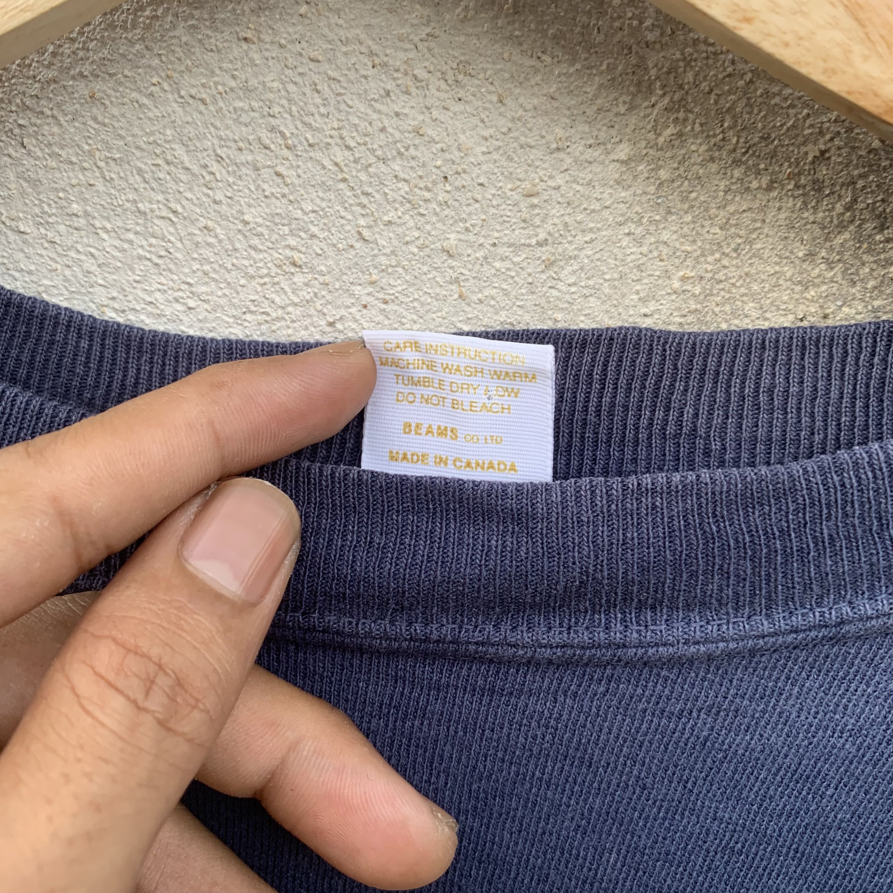 Beams Plus Vintage Beams Crewneck Pullover Sweater Sweatshirts Size US M / EU 48-50 / 2 - 5 Thumbnail