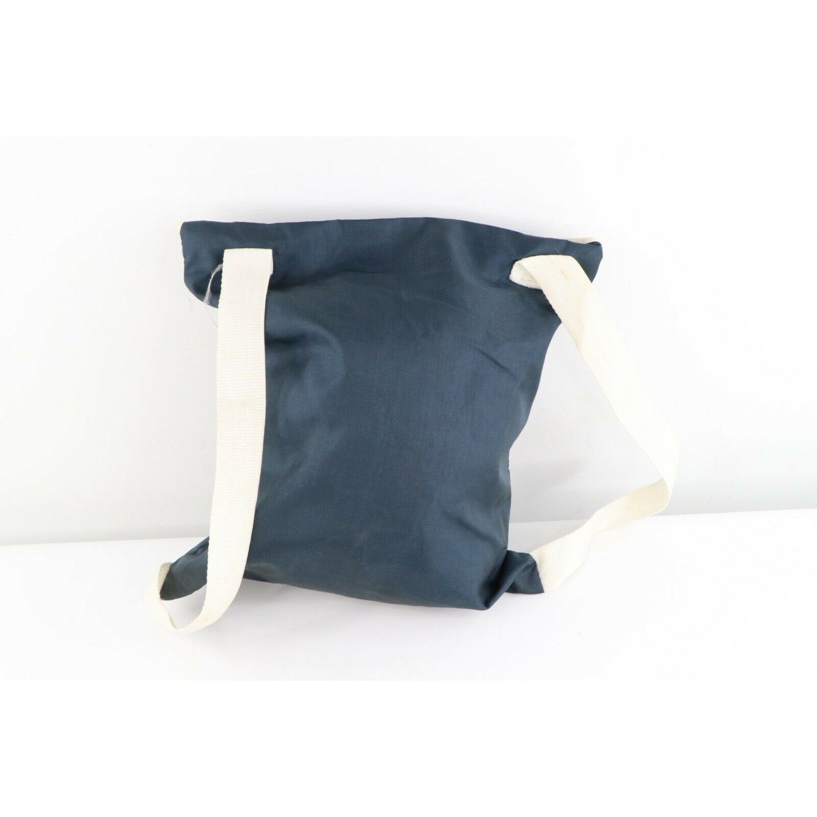 Vintage Vintage 80s McDonalds Top Button Backpack Sack Blue Size ONE SIZE - 5 Thumbnail