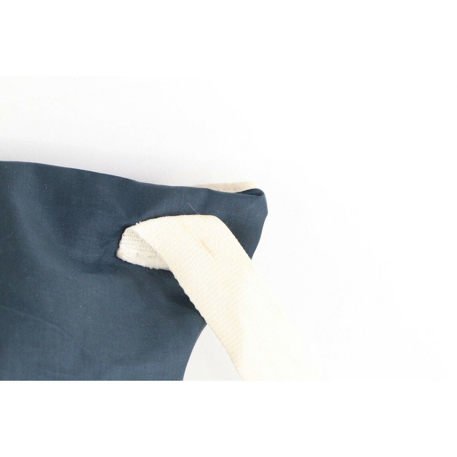 Vintage Vintage 80s McDonalds Top Button Backpack Sack Blue Size ONE SIZE - 6 Thumbnail