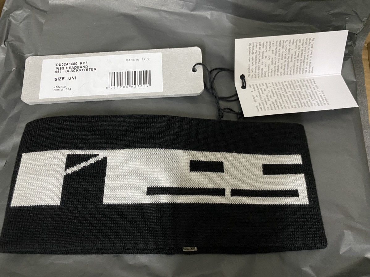 Rick Owens RICK OWENS DRKSHDW HEADBAND | Grailed