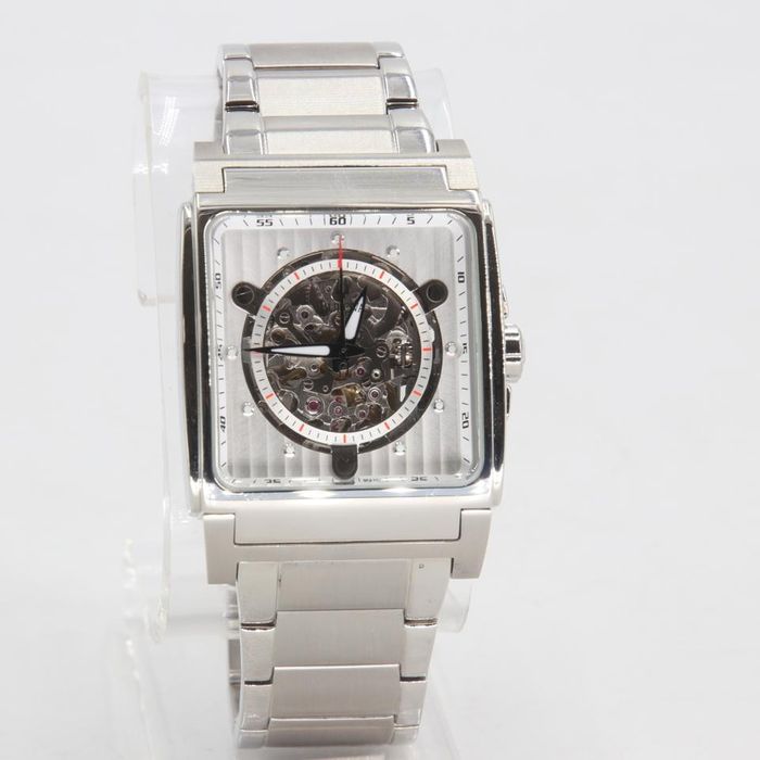 Bulova Chrome Silver Men's White Dial C877602 Watch | Grailed