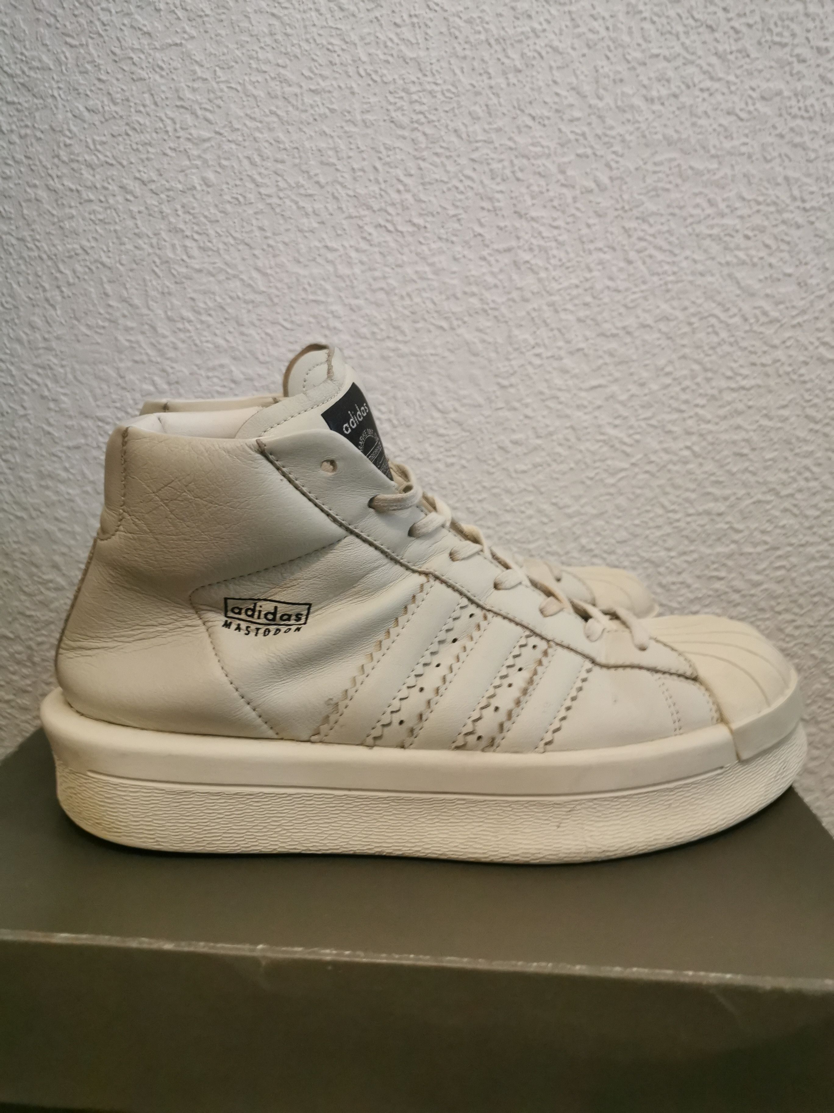 adidas x Rick Owens Mastodon ハイカットスニーカー fab290811906dead6b6fec333486c4