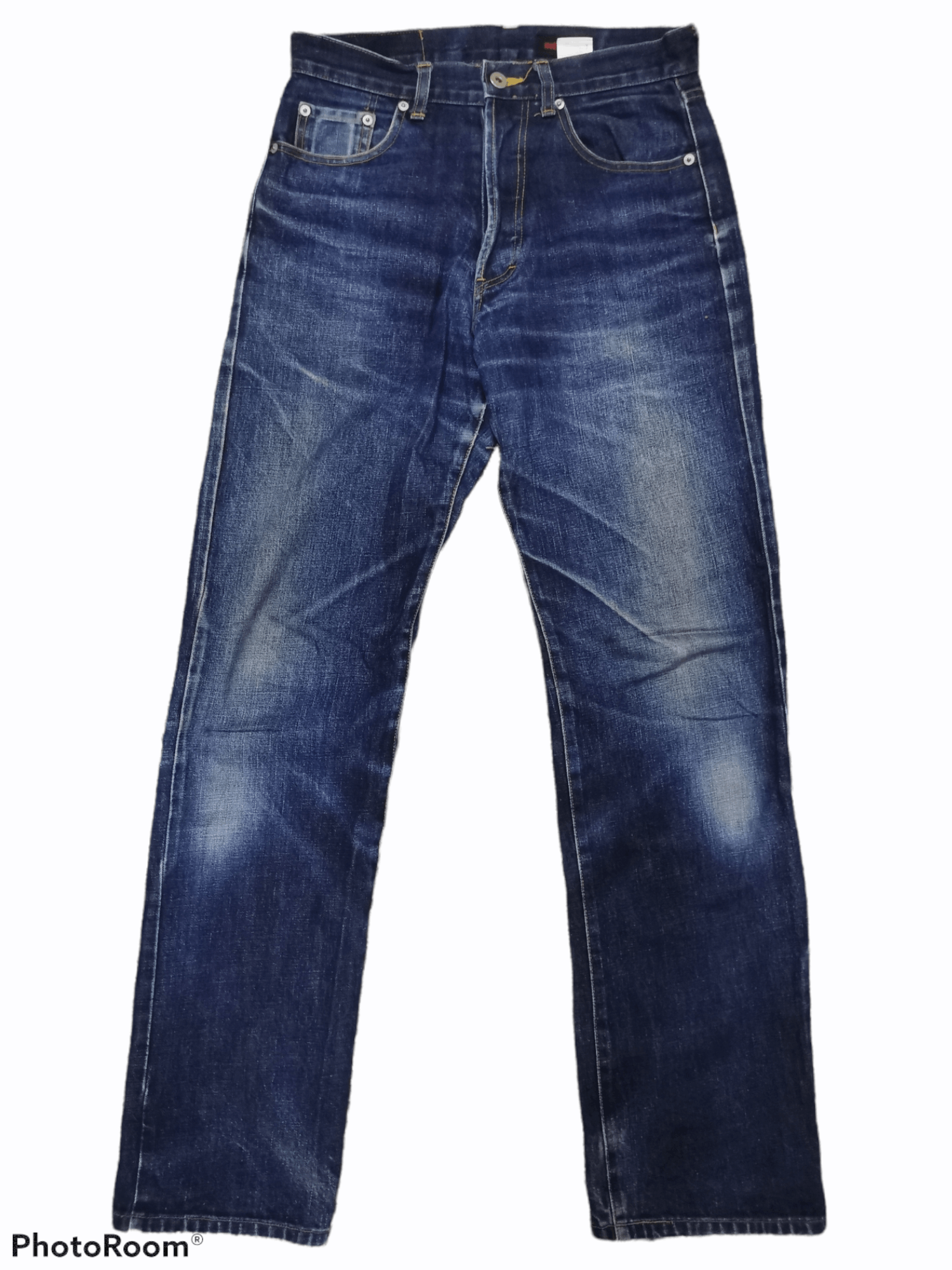 Japanese Brand INÉD HOMME by Yohji Yamamoto Distressed Denim Jean Size US 30 / EU 46 - 1 Thumbnail
