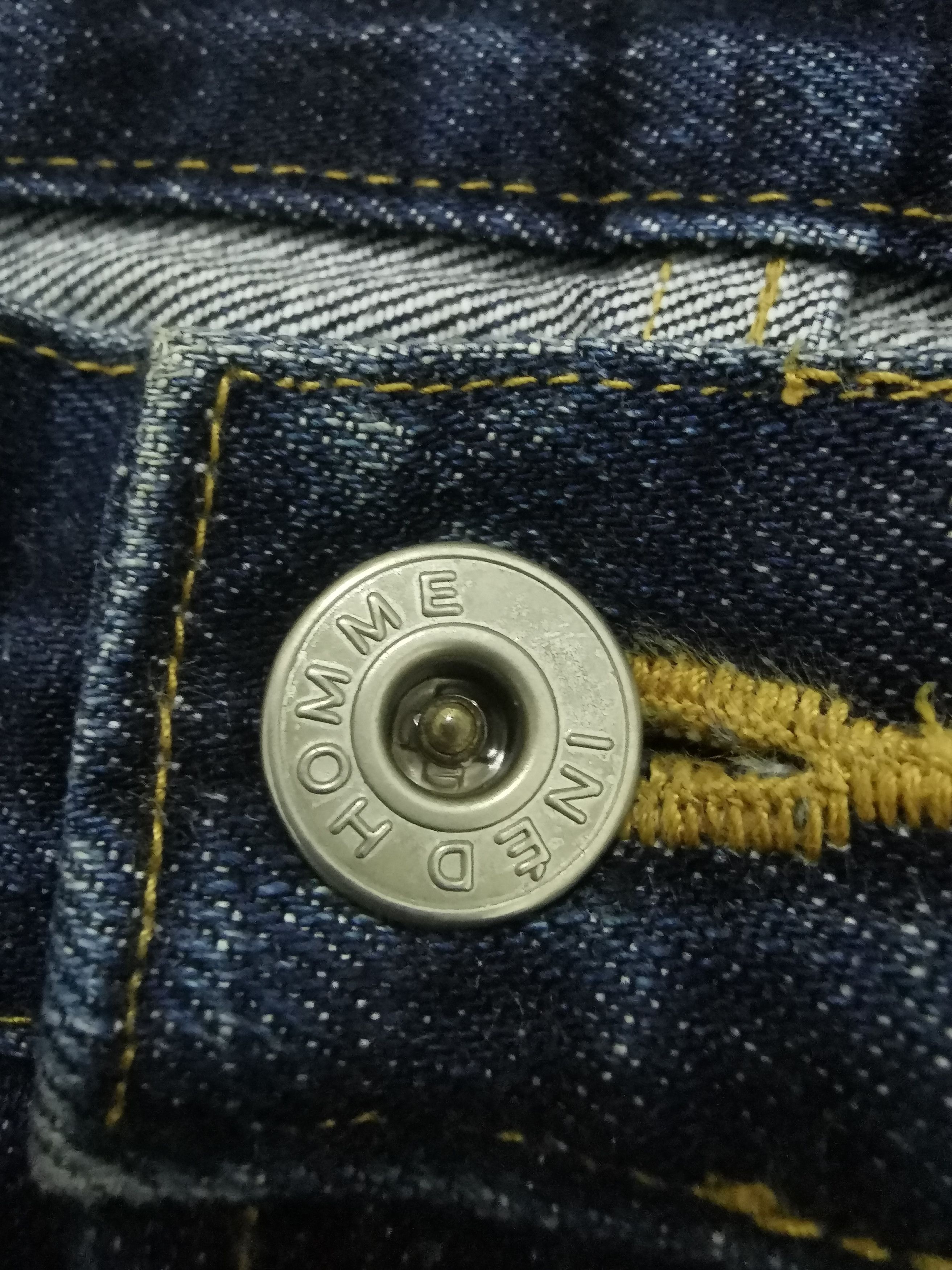 Japanese Brand INÉD HOMME by Yohji Yamamoto Distressed Denim Jean Size US 30 / EU 46 - 5 Thumbnail