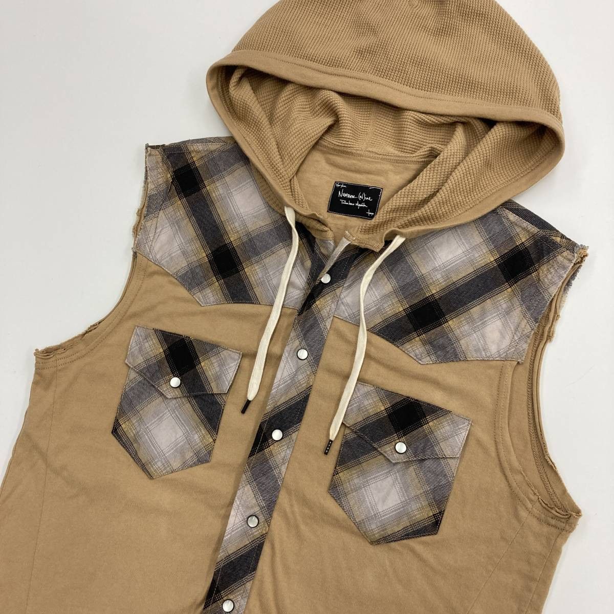 Number (N)ine Western Vest Hoddie Size US M / EU 48-50 / 2 - 3 Thumbnail