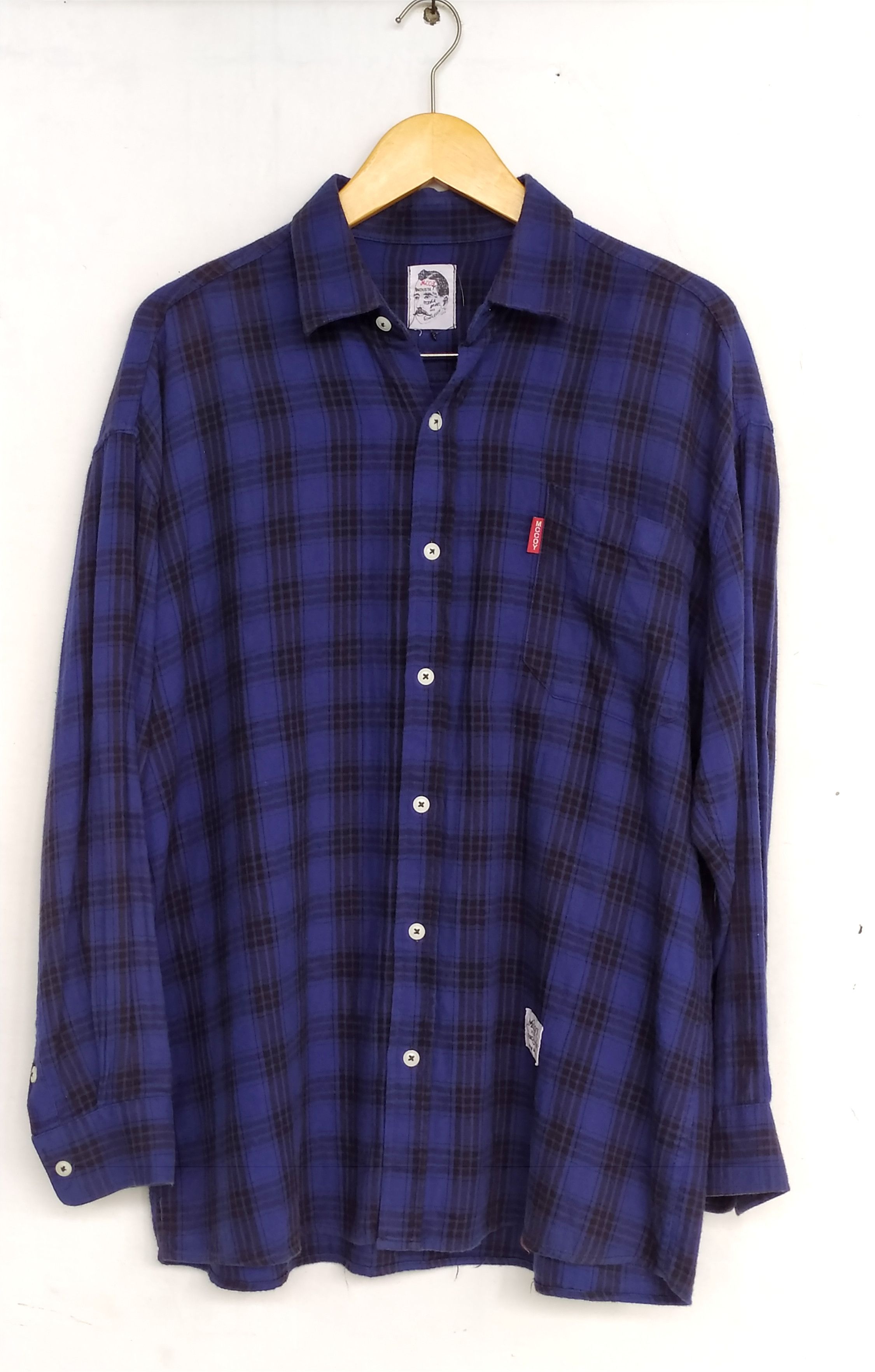 McCoy by Gill flannel shirt size XL