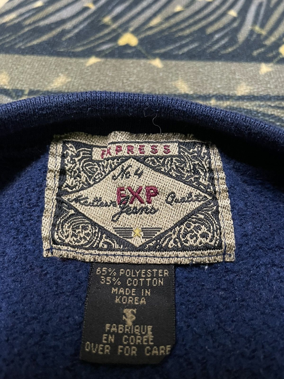 Express × Jean × Vintage Vintage EXP Jeans Paris 1981 Size US XXL / EU 58 / 5 - 6 Thumbnail