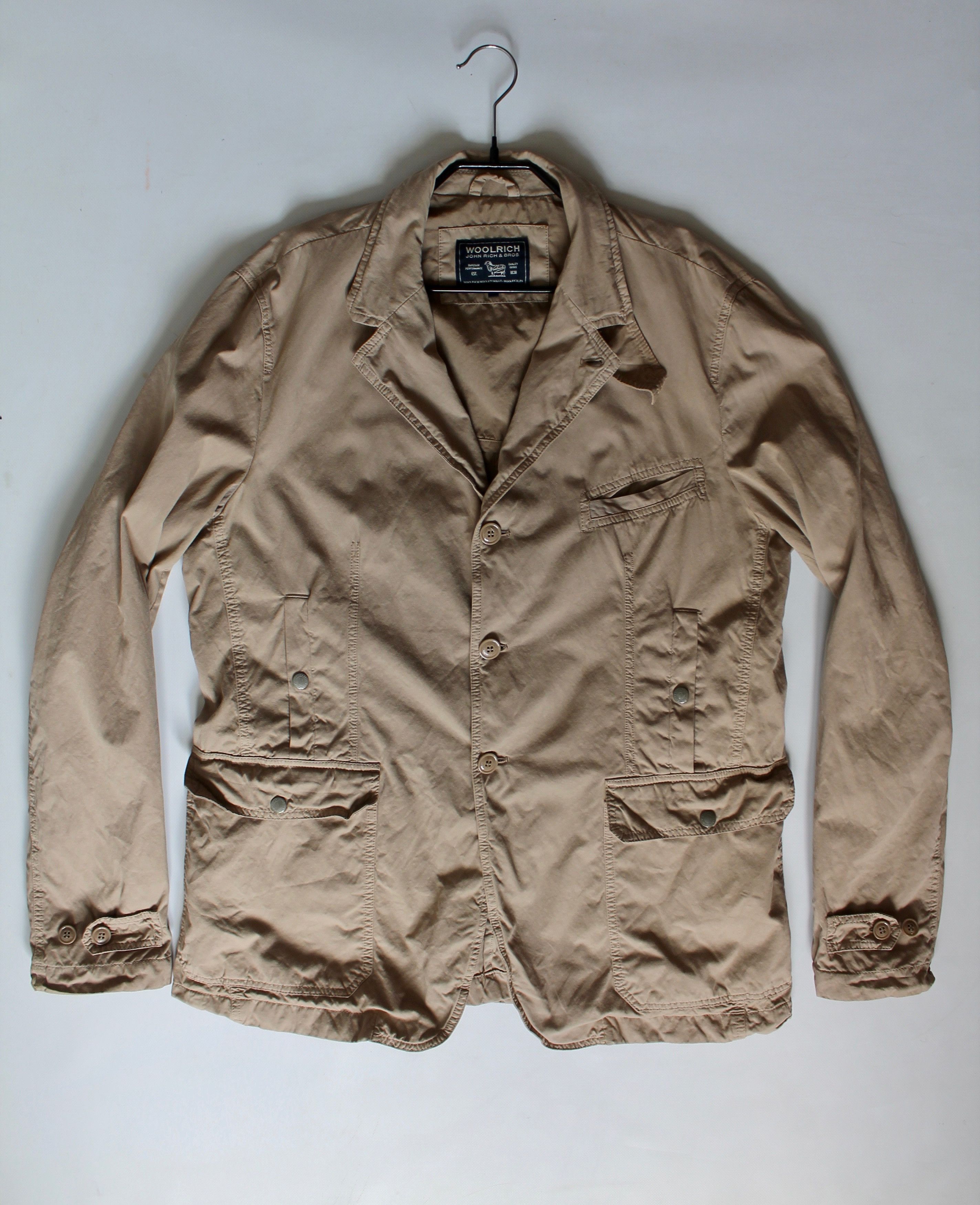 Woolrich Woolen Mills Woolrich John Rich & Bros. Cotton Blazer Sport jacket Size US XL / EU 56 / 4 - 6 Thumbnail