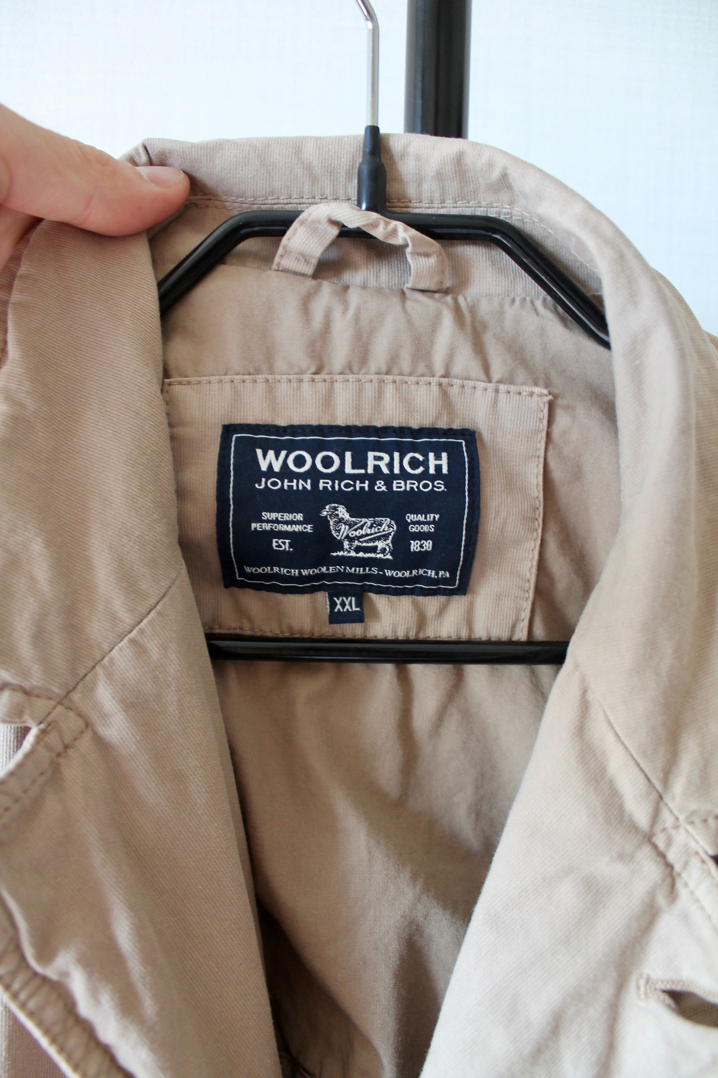 Woolrich Woolen Mills Woolrich John Rich & Bros. Cotton Blazer Sport jacket Size US XL / EU 56 / 4 - 4 Thumbnail