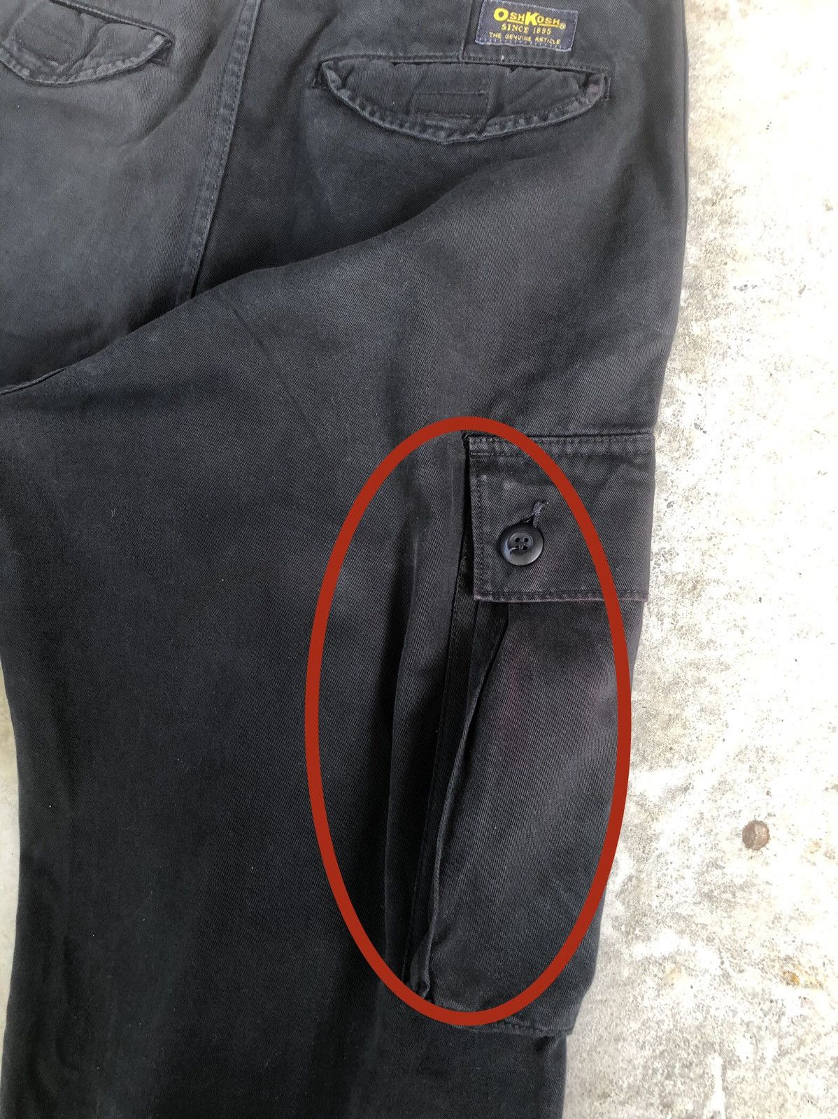 Seditionaries Oshkosh Cargo Pants Tactical Mutlipocket Size US 29 - 10 Thumbnail