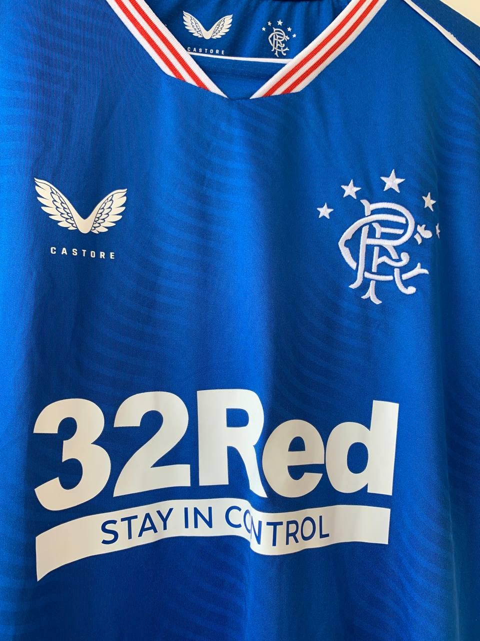 Castore Rangers Glasgow CASTORE Soccer Jersey Size US L / EU 52-54 / 3 - 2 Thumbnail