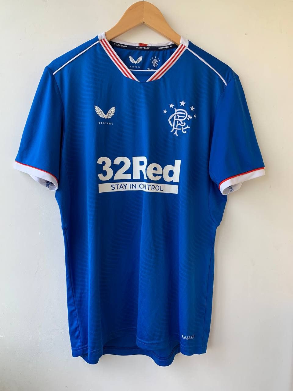 Castore Rangers Glasgow CASTORE Soccer Jersey Size US L / EU 52-54 / 3 - 1 Thumbnail