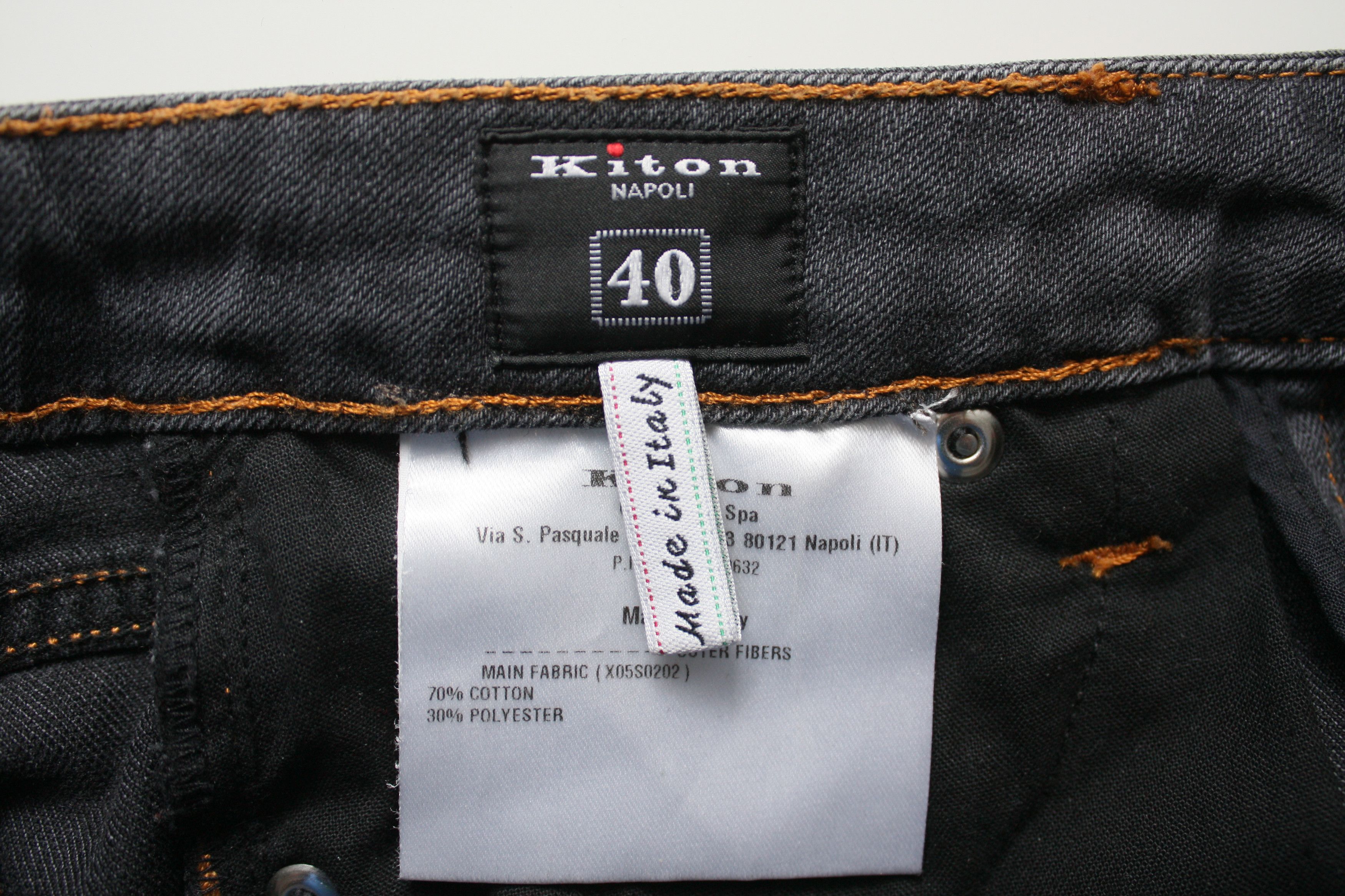 Kiton Kiton Denim Women's Jeans Size 26" / US 2 / IT 38 - 5 Thumbnail