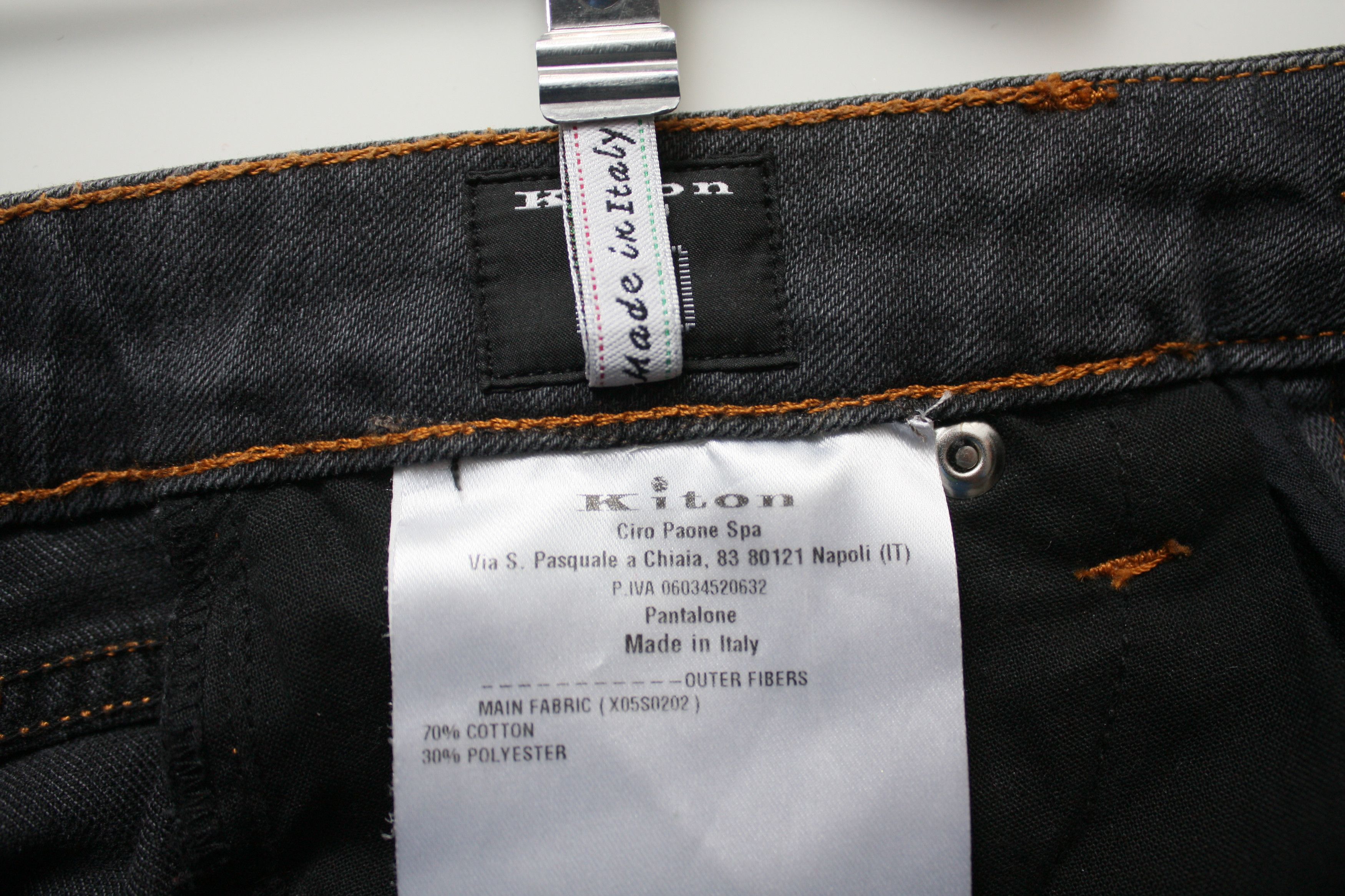 Kiton Kiton Denim Women's Jeans Size 26" / US 2 / IT 38 - 6 Thumbnail