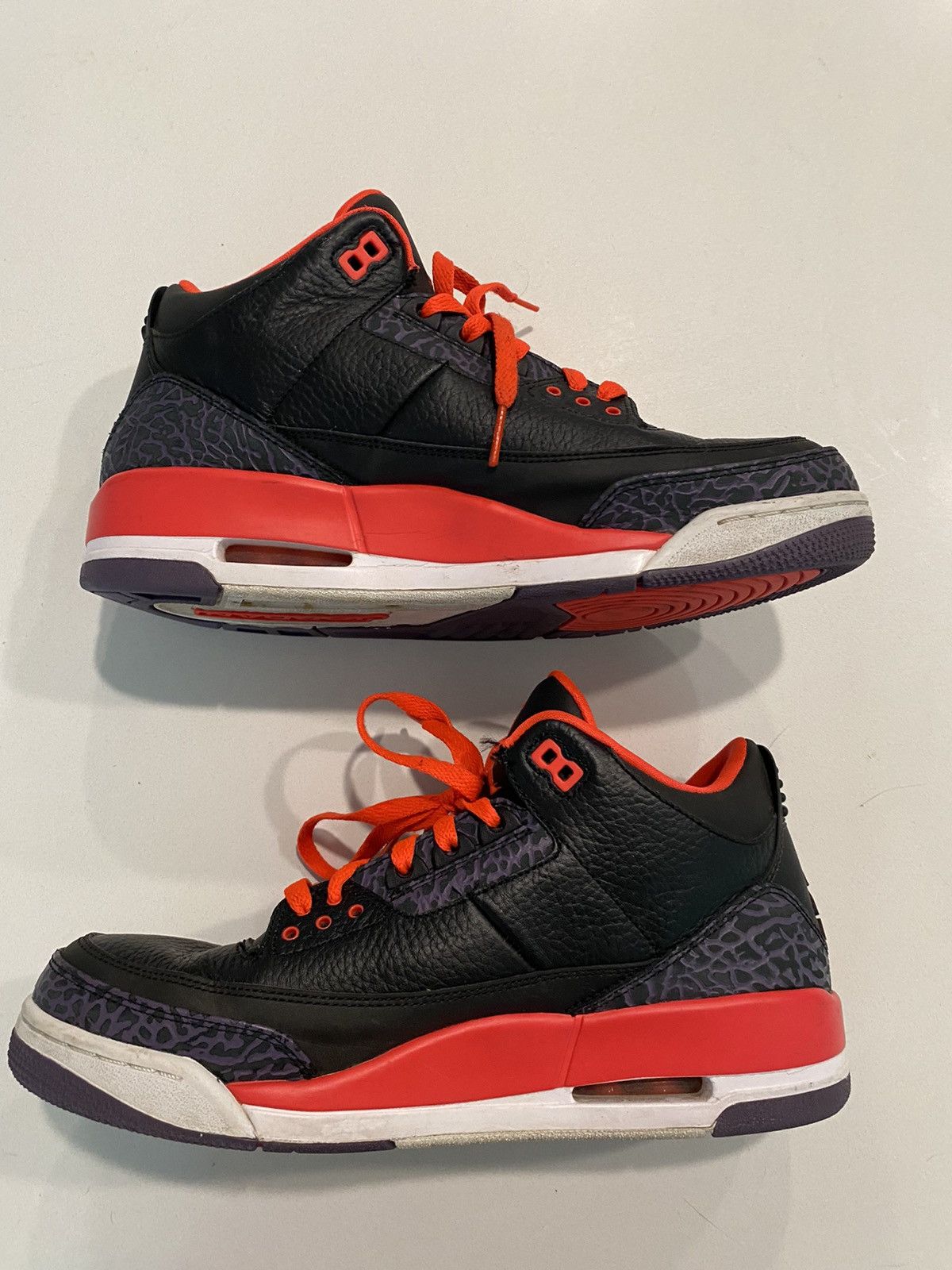 Jordan Brand × Nike Air Jordan 3 Retro Crimson 2013 Size US 9.5 / EU 42-43 - 7 Thumbnail