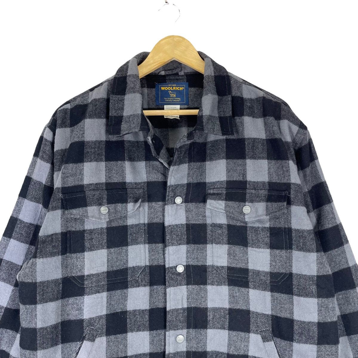 Woolrich Woolen Mills ☀️WOOLRICH FLANNEL TARTAN PLAIDS BUTTON JACKET Size US M / EU 48-50 / 2 - 4 Thumbnail
