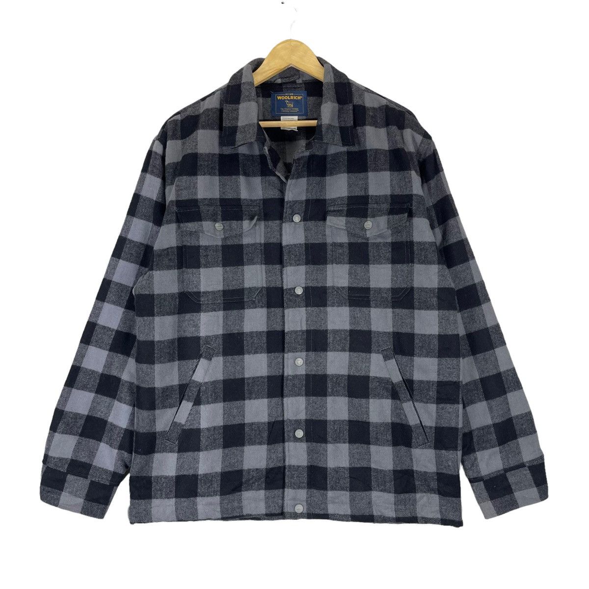 Woolrich Woolen Mills ☀️WOOLRICH FLANNEL TARTAN PLAIDS BUTTON JACKET Size US M / EU 48-50 / 2 - 2 Thumbnail