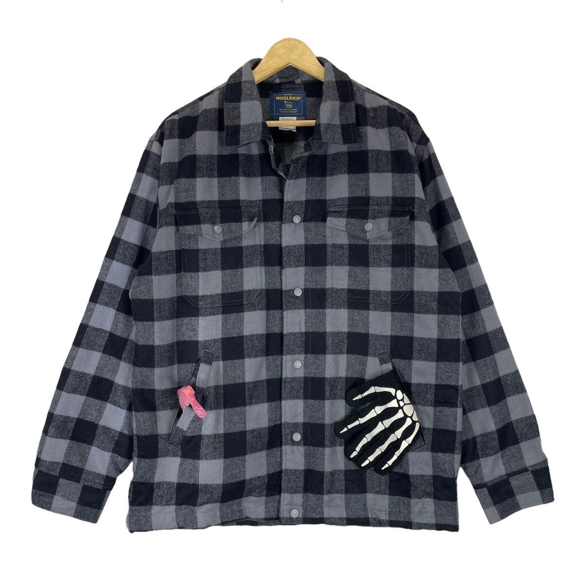 Woolrich Woolen Mills ☀️WOOLRICH FLANNEL TARTAN PLAIDS BUTTON JACKET Size US M / EU 48-50 / 2 - 1 Thumbnail