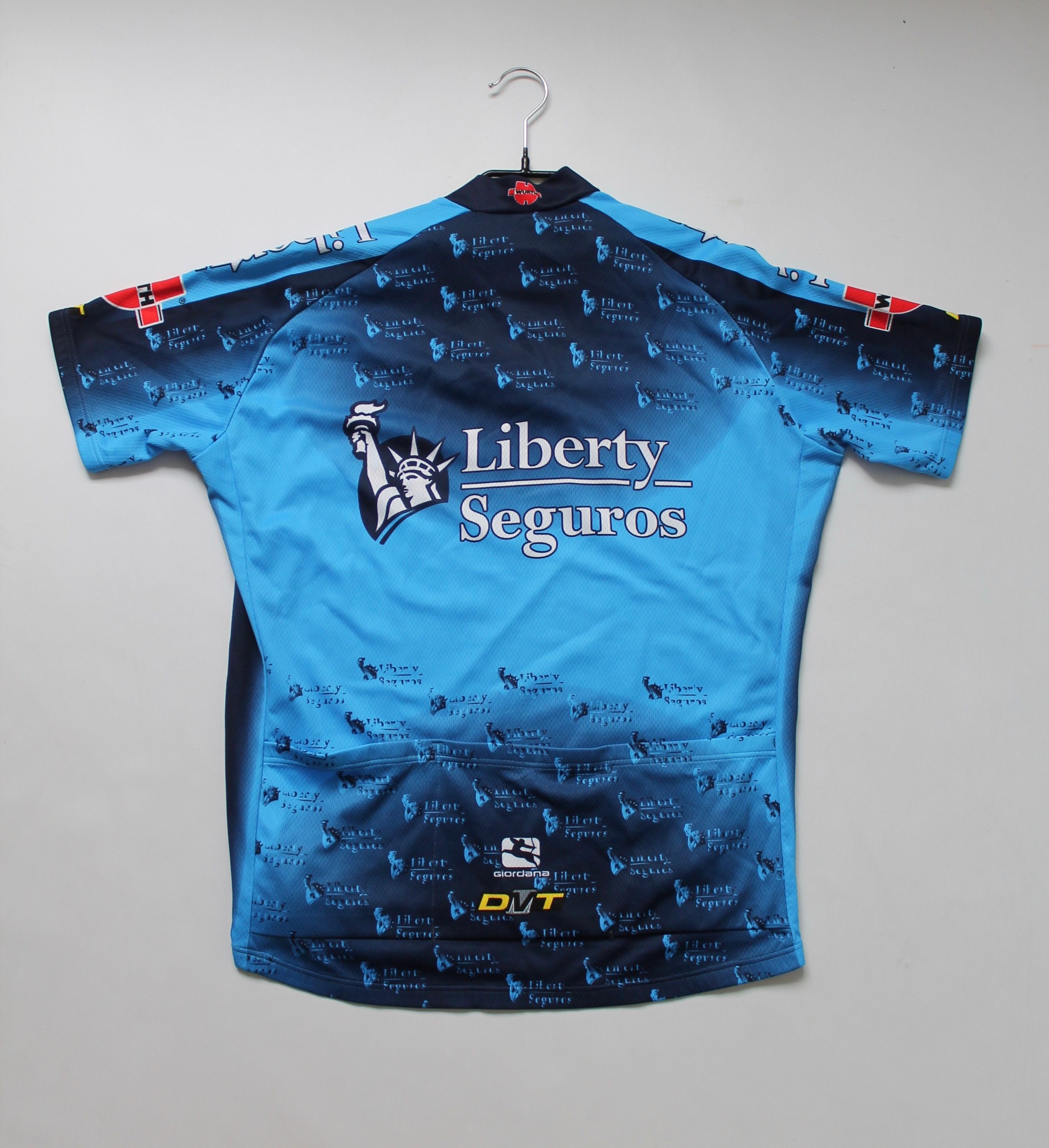 Vintage 2005 Bike Jersey Liberty Seguros Giordana Wurth Team Cycle Size US L / EU 52-54 / 3 - 10 Thumbnail