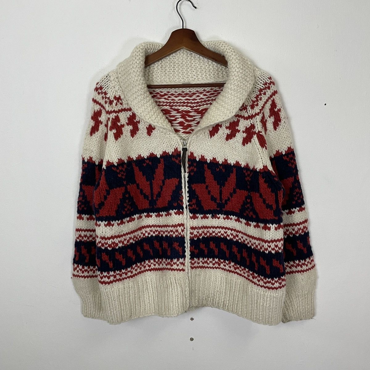 Other Vintage Mila Owen Zipper Ups Jumper Knitwear Size US L / EU 52-54 / 3 - 1 Thumbnail