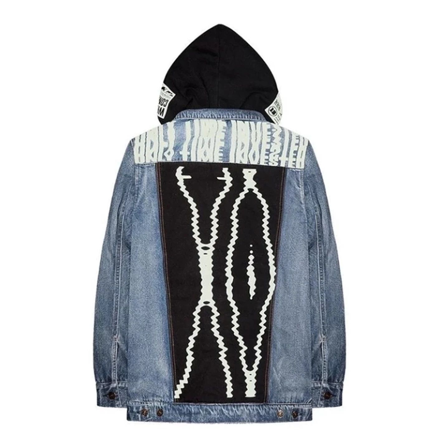 The Weeknd The Weeknd XO The Only Time Invested Hooded Denim Jacket Size US L / EU 52-54 / 3 - 4 Thumbnail
