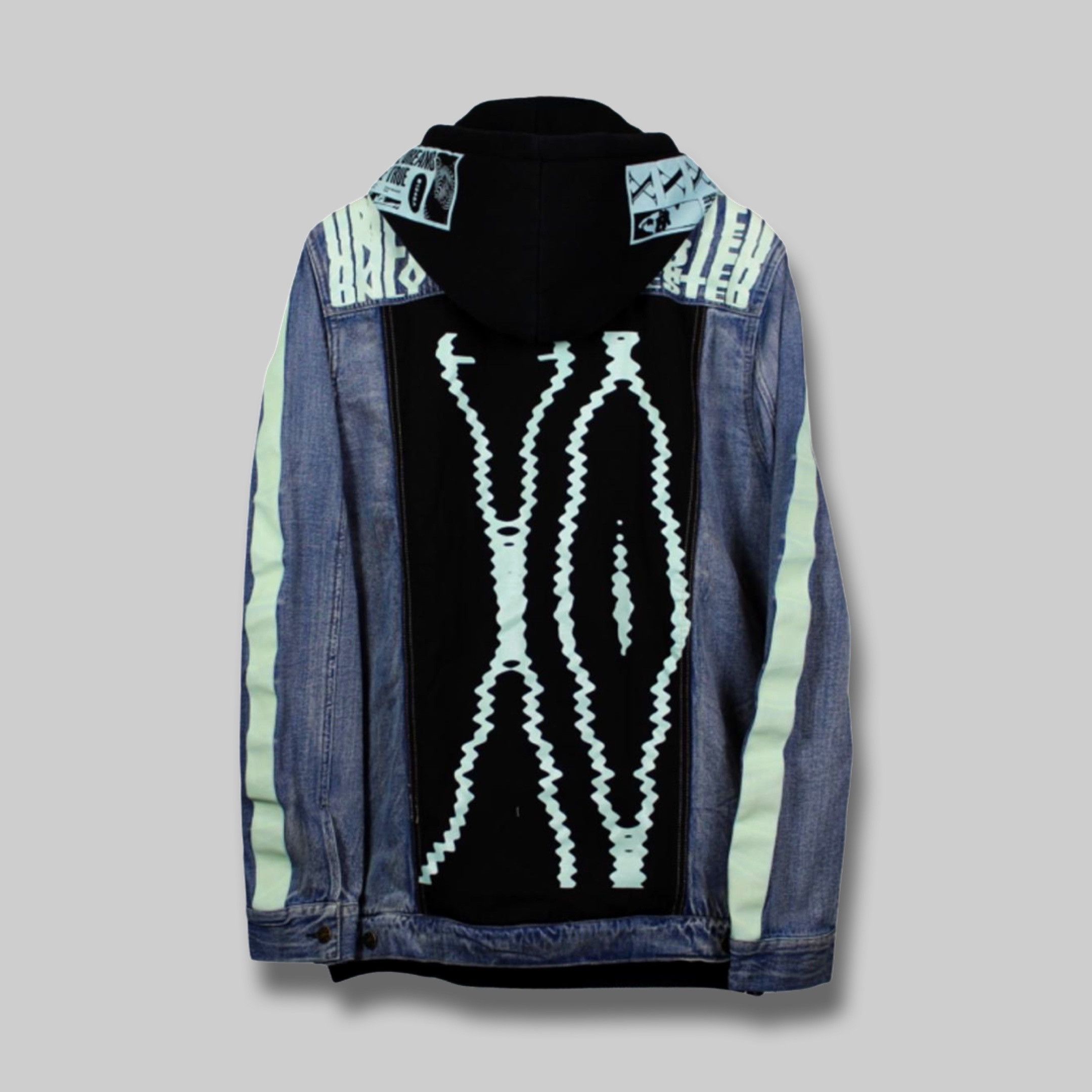 The Weeknd The Weeknd XO The Only Time Invested Hooded Denim Jacket Size US L / EU 52-54 / 3 - 2 Thumbnail