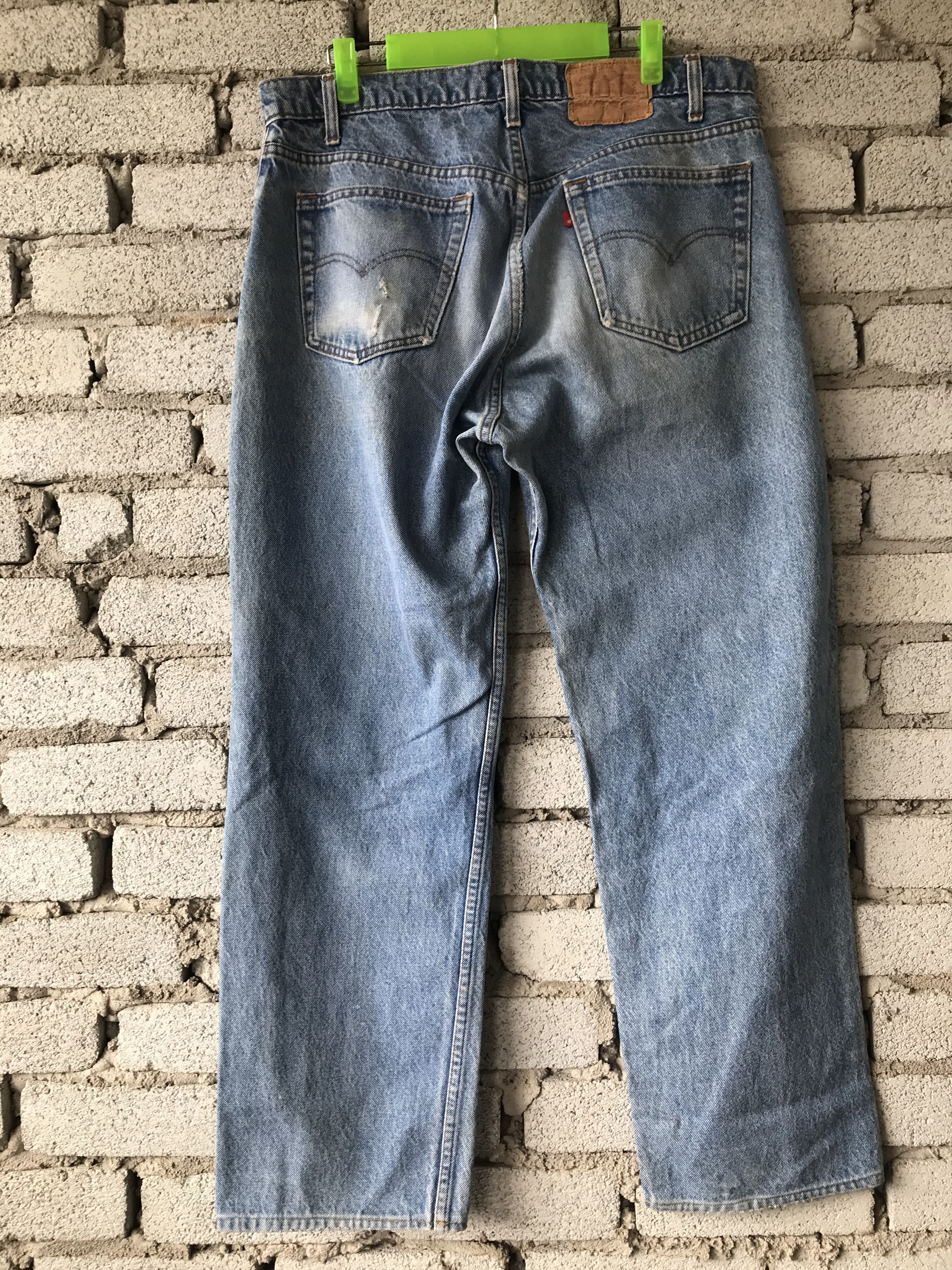 Levi's 80s Made in USA Levis 505 Talon Zipper Size US 36 / EU 52 - 2 Thumbnail