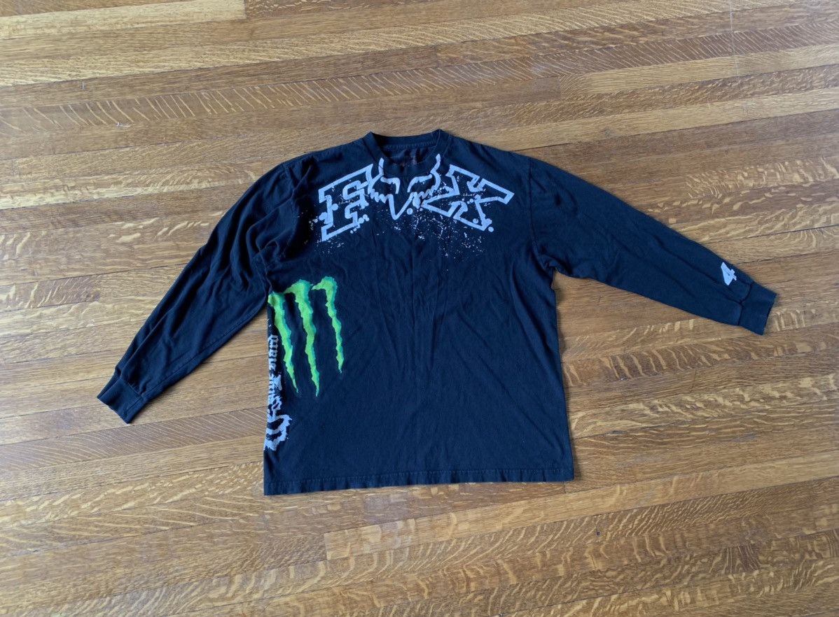 Fox × NASCAR × Streetwear Fox Racing x Monster Energy Ricky Carmichael ...