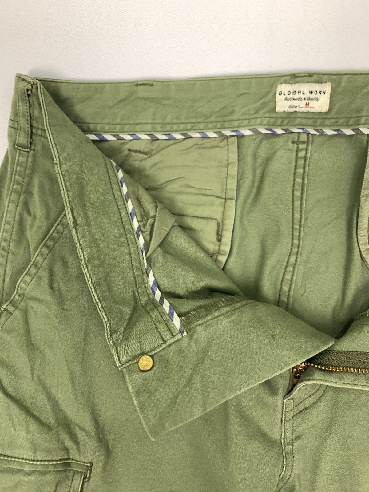 Global Work × Seditionaries GLOBALWORK Authentic Multipocket Tactical Utility CargoPant Size US 31 - 15 Thumbnail