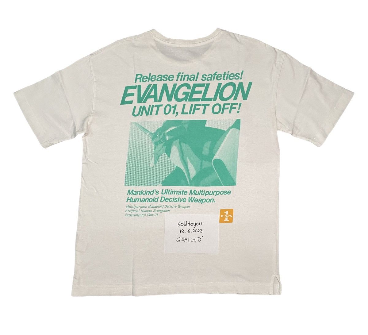 Neon Genesis Evangelion Unit01 Eva Shinji Ikari Anime Tshirt