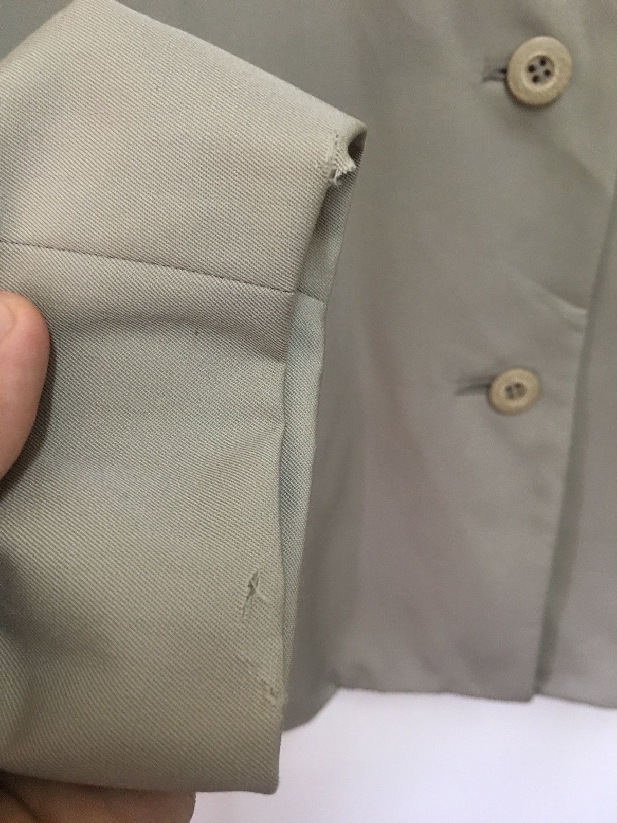 Issey Miyake Vintage Issey Miyake Button Up Blazer Coat Size 40S - 4 Thumbnail
