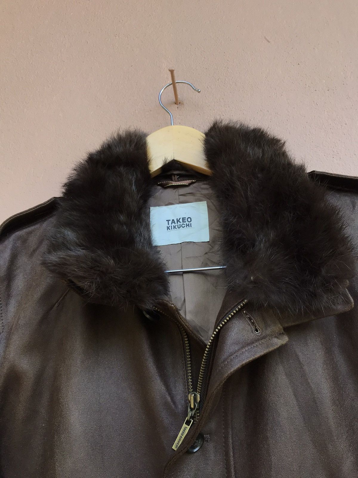Takeo Kikuchi Takeo Kikuchi Rabbit Fur Jacket Size US S / EU 44-46 / 1 - 8 Thumbnail