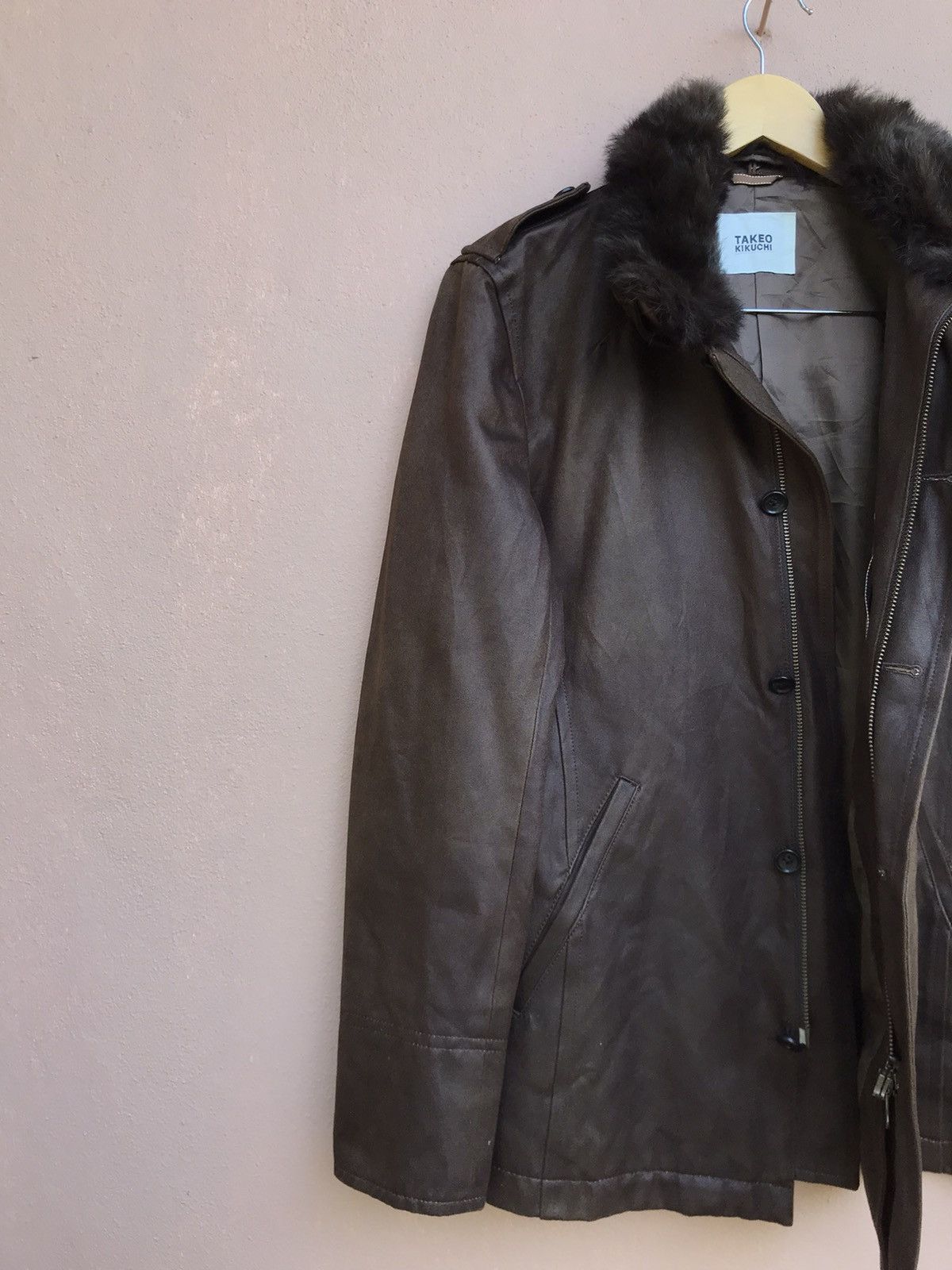 Takeo Kikuchi Takeo Kikuchi Rabbit Fur Jacket Size US S / EU 44-46 / 1 - 5 Thumbnail