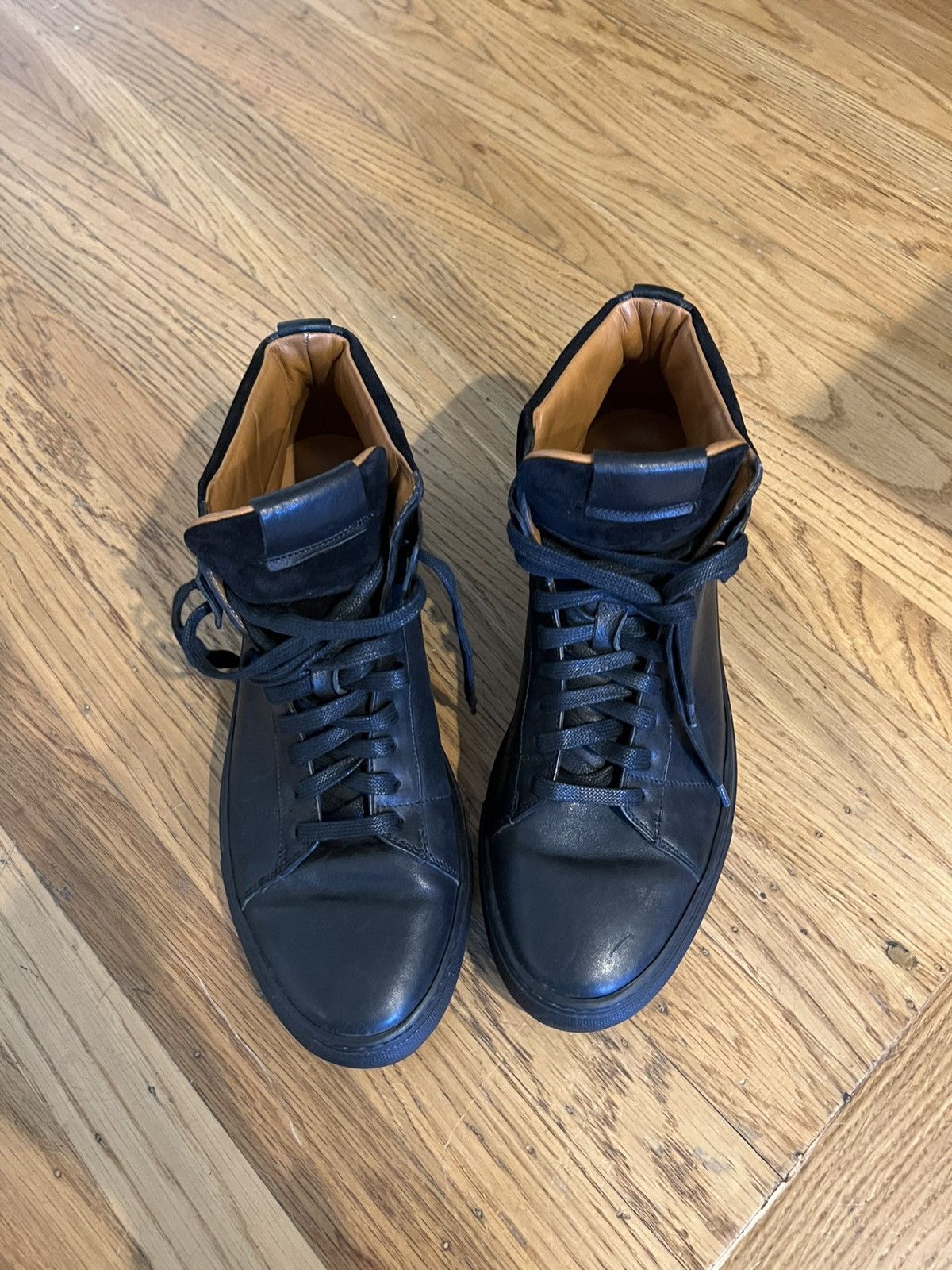 Frye Frye Black Leather Hightops, size 12 Size US 12 / EU 45 - 11 Thumbnail