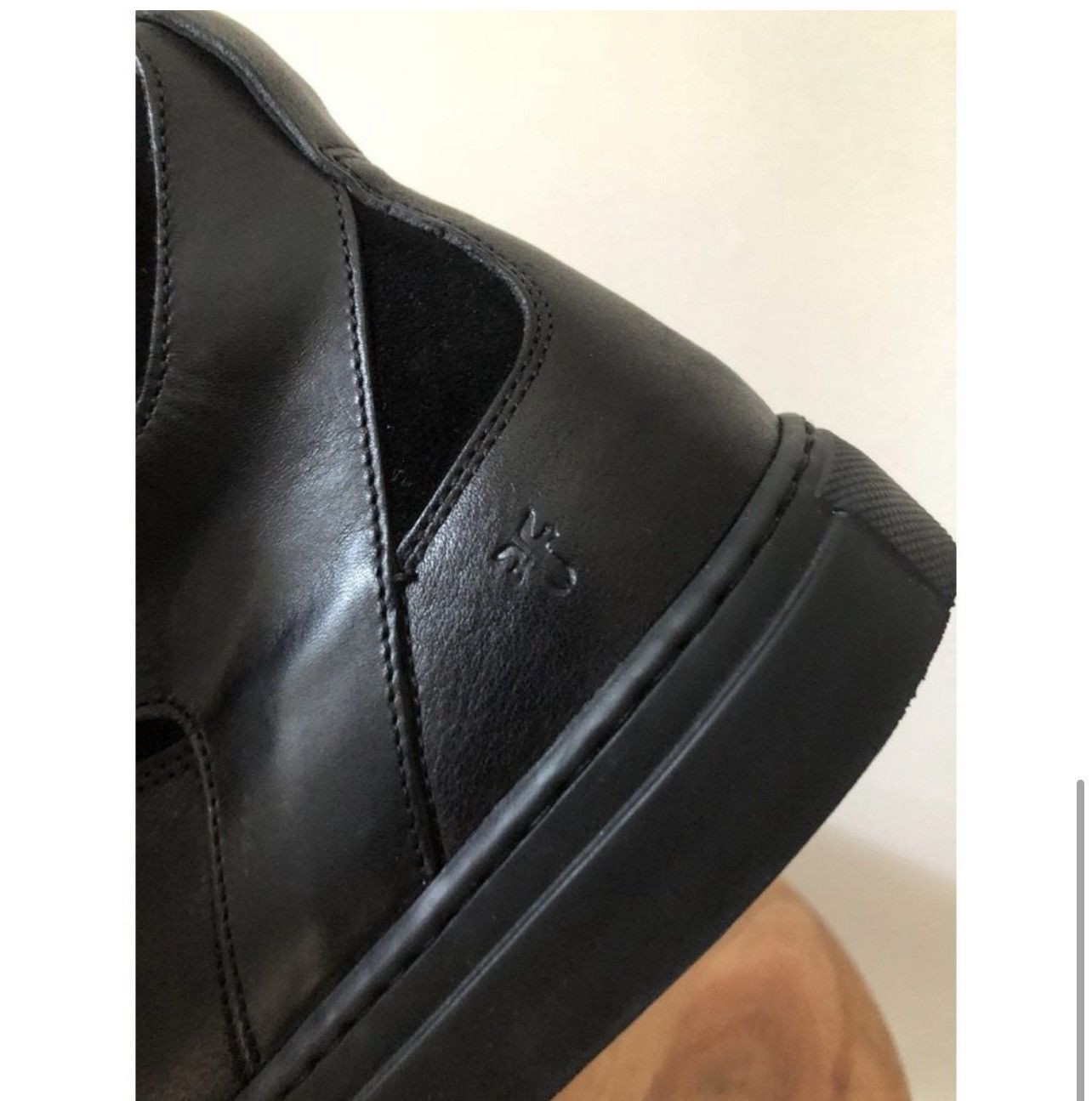 Frye Frye Black Leather Hightops, size 12 Size US 12 / EU 45 - 8 Thumbnail